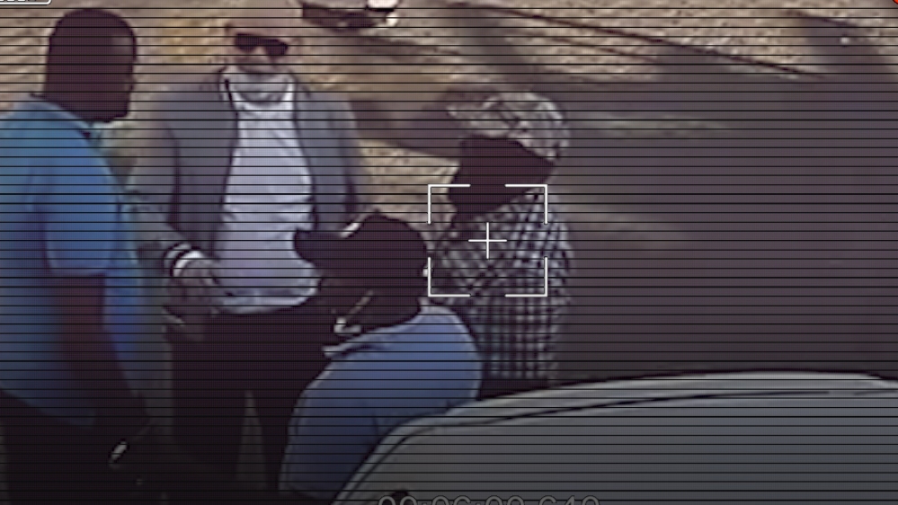 CCTV footage obtained by Al Jazeera confirm a meeting took place at the petrol station [Al Jazeera]