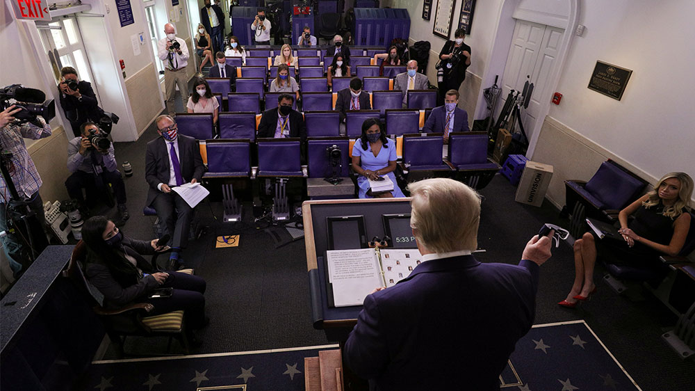 Trump coronavirus briefing