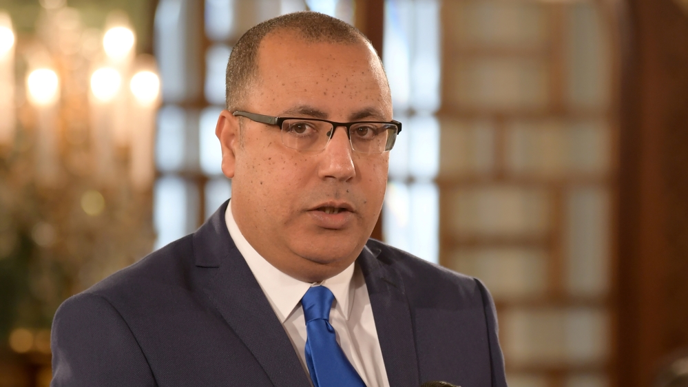 Tunisia''s new government swearing-in ceremony at the Carthage Palace outside the capital Tunis
