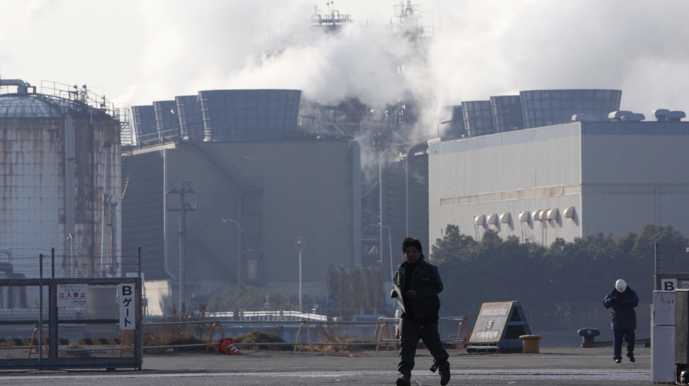 Japan steel plant emissions
