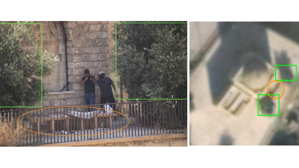 INTERACTIVE: Beirut protests 4B: Man shooting silver shotgun