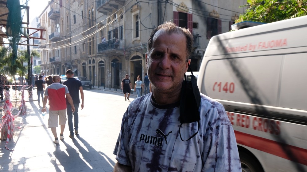 Imad Aoun, 52, works in construction