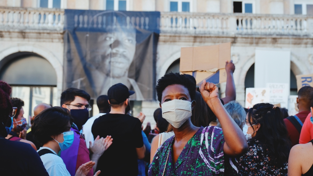 Portugal BLM protest 