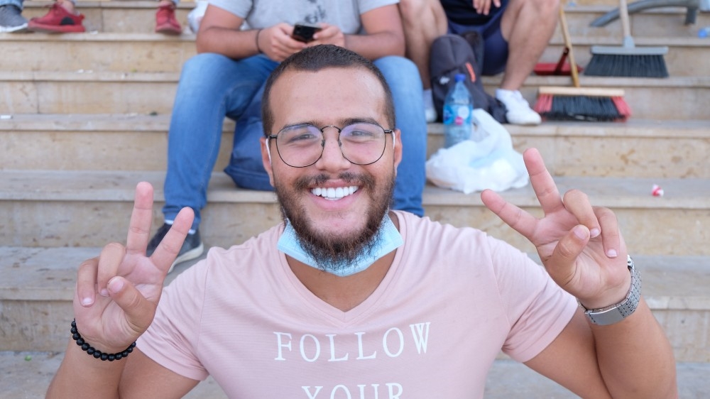 Fahad Hasan, 21, dentistry student in Lebanon for summer vacation