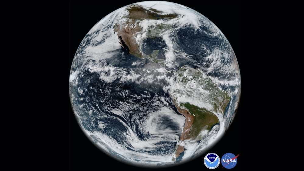 Earth from satellite NASA/ AP
