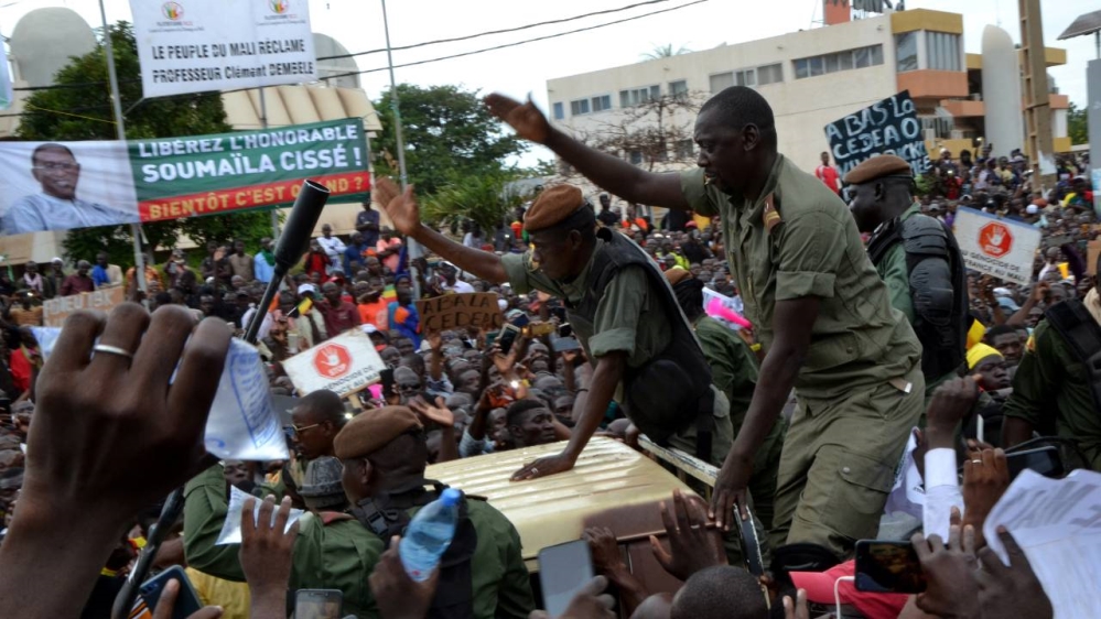 The coup leaders have controlled Mali since Tuesday when the mutineers detained President Keita at gunpoint and forced him to resign