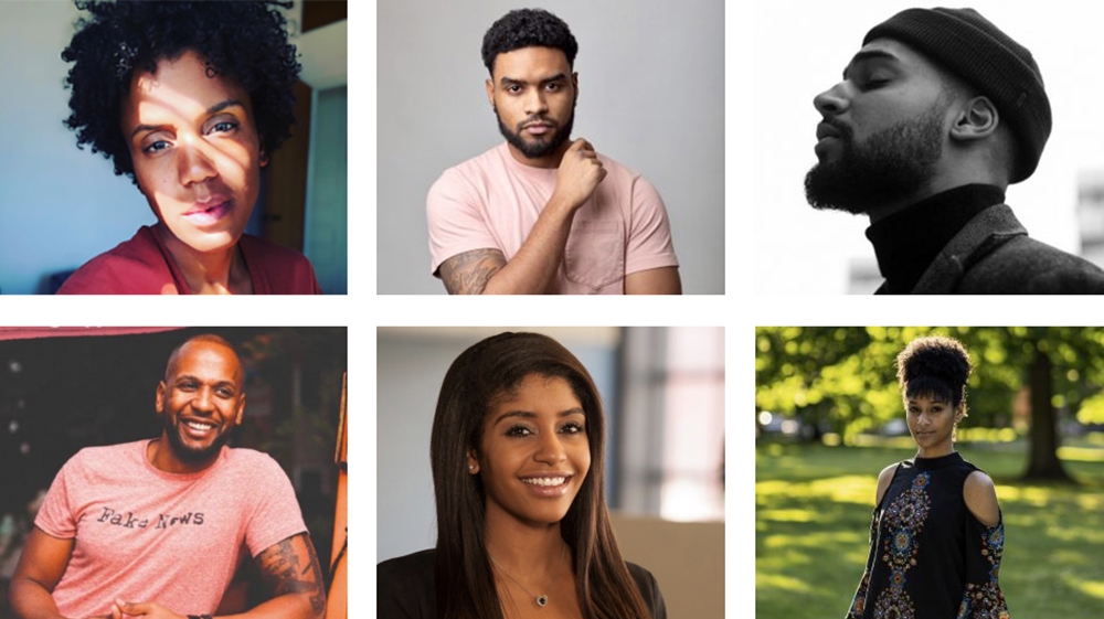 Black Iranians headshots