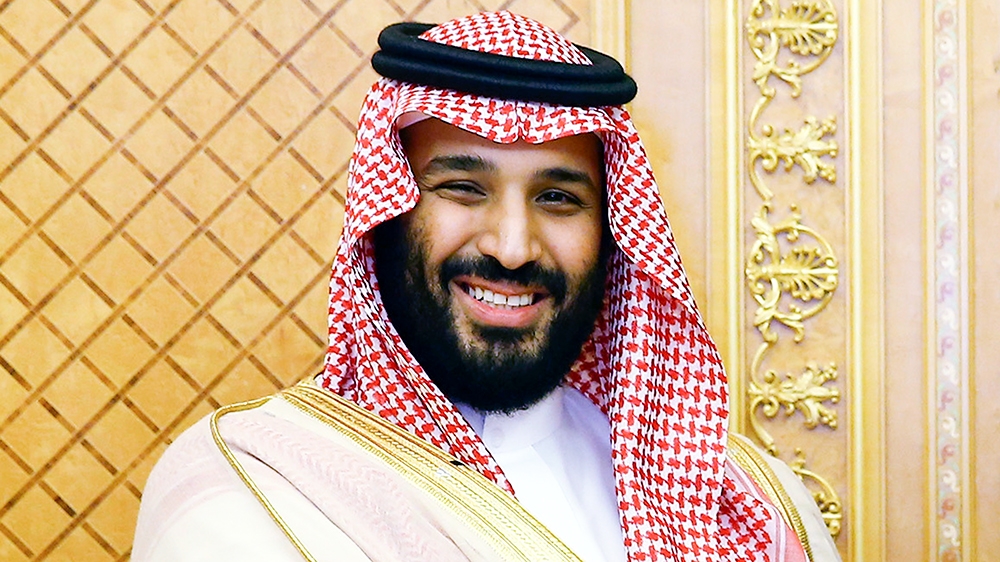FILE - In this July, 23, 2017 file photo, Saudi Crown Prince Mohammed bin Salman poses while meeting with Turkey''s President Recep Tayyip Erdogan in Jiddah, Saudi Arabia. Known simply as MBS, the crow