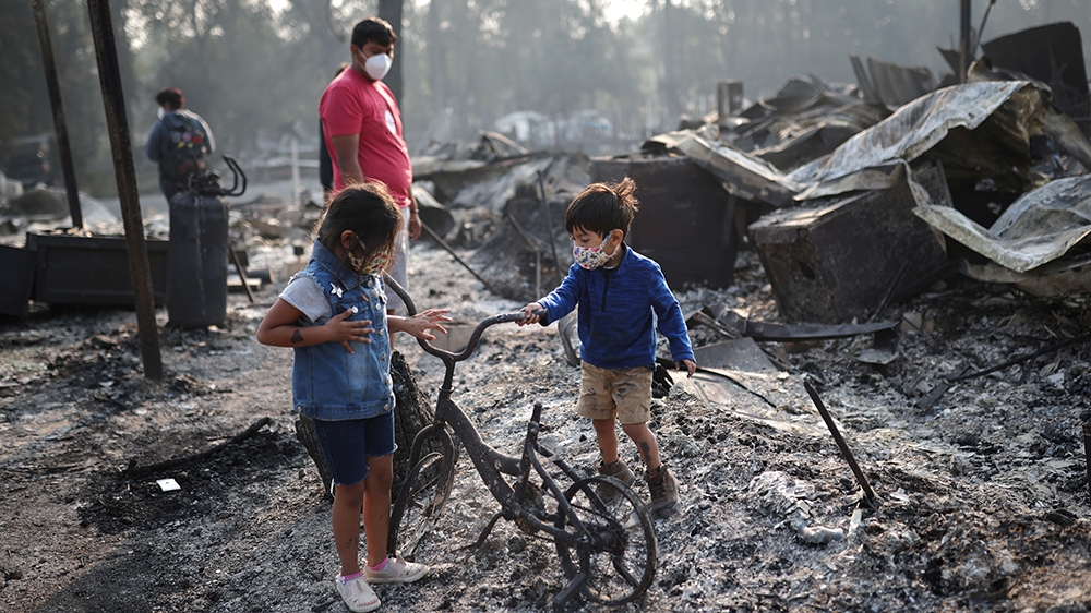 US wildfires