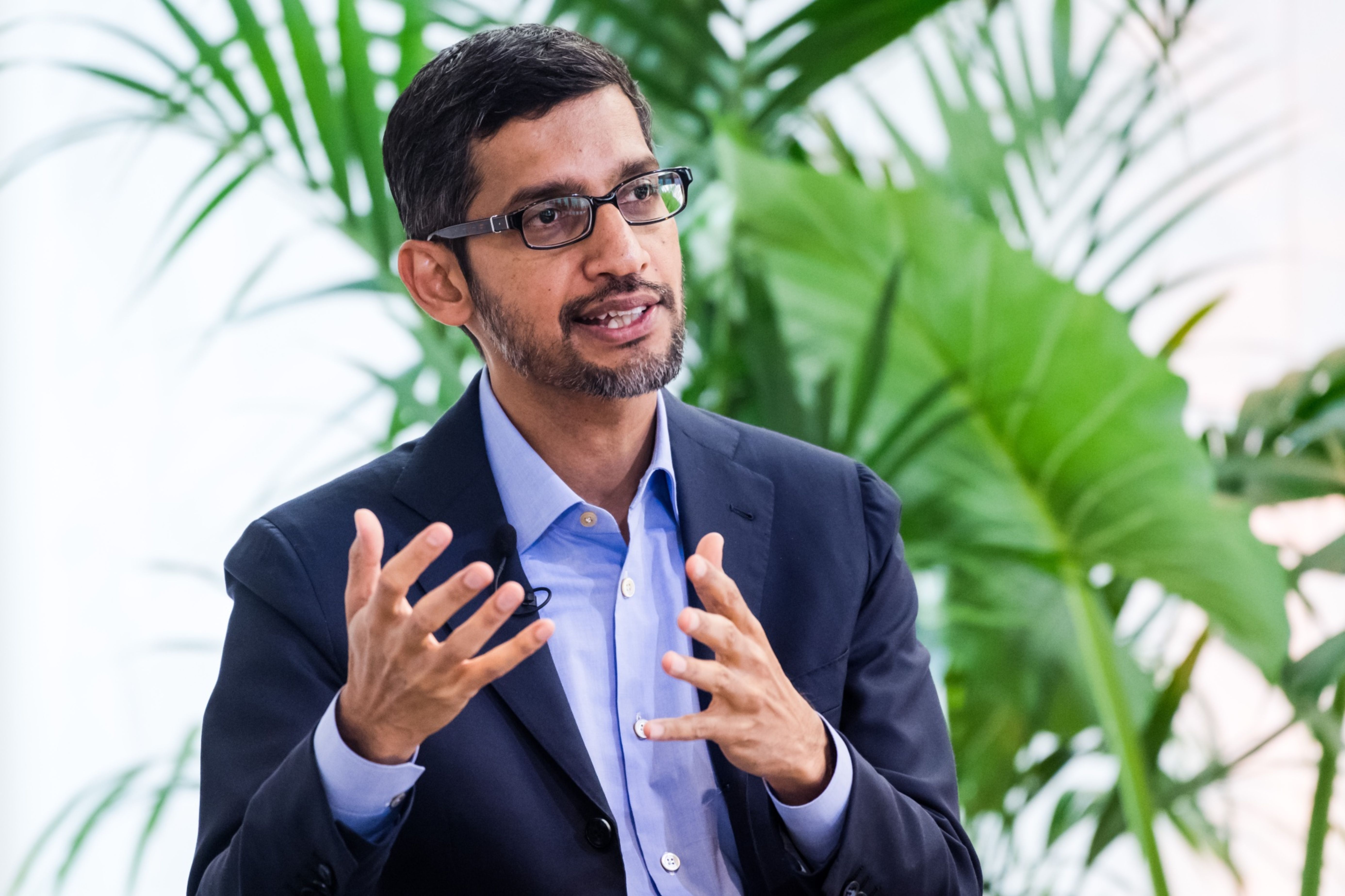 Sundar Pichai, CEO of Google’s parent company Alphabet Inc is among thousands of Indian emigres who have filled a skills gap in the US’s technology industries