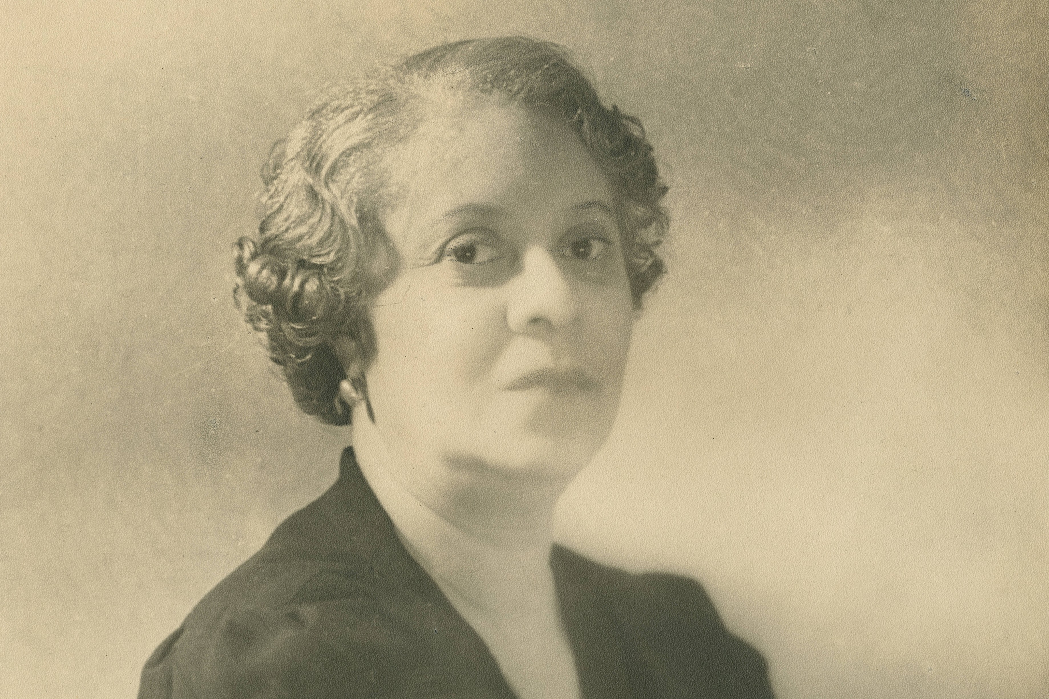 A portrait of Florence Price later in life [Special Collections, University of Arkansas Libraries]
