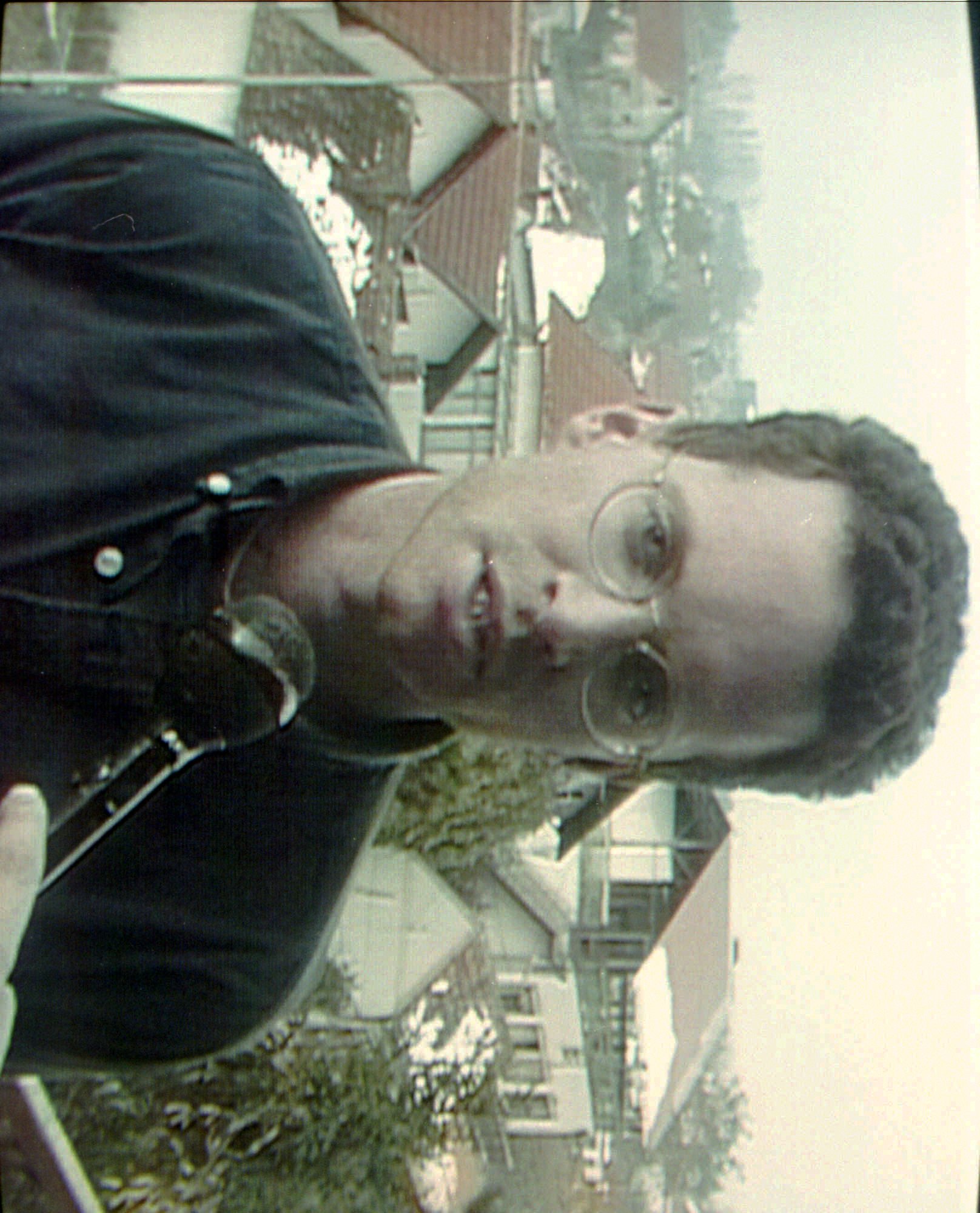 In a photo off television, David Rohde, now with the New Yorker, speaks in 1995 after Bosnian Serbs released him after being held captive for almost two weeks [APTV via AP Photo]