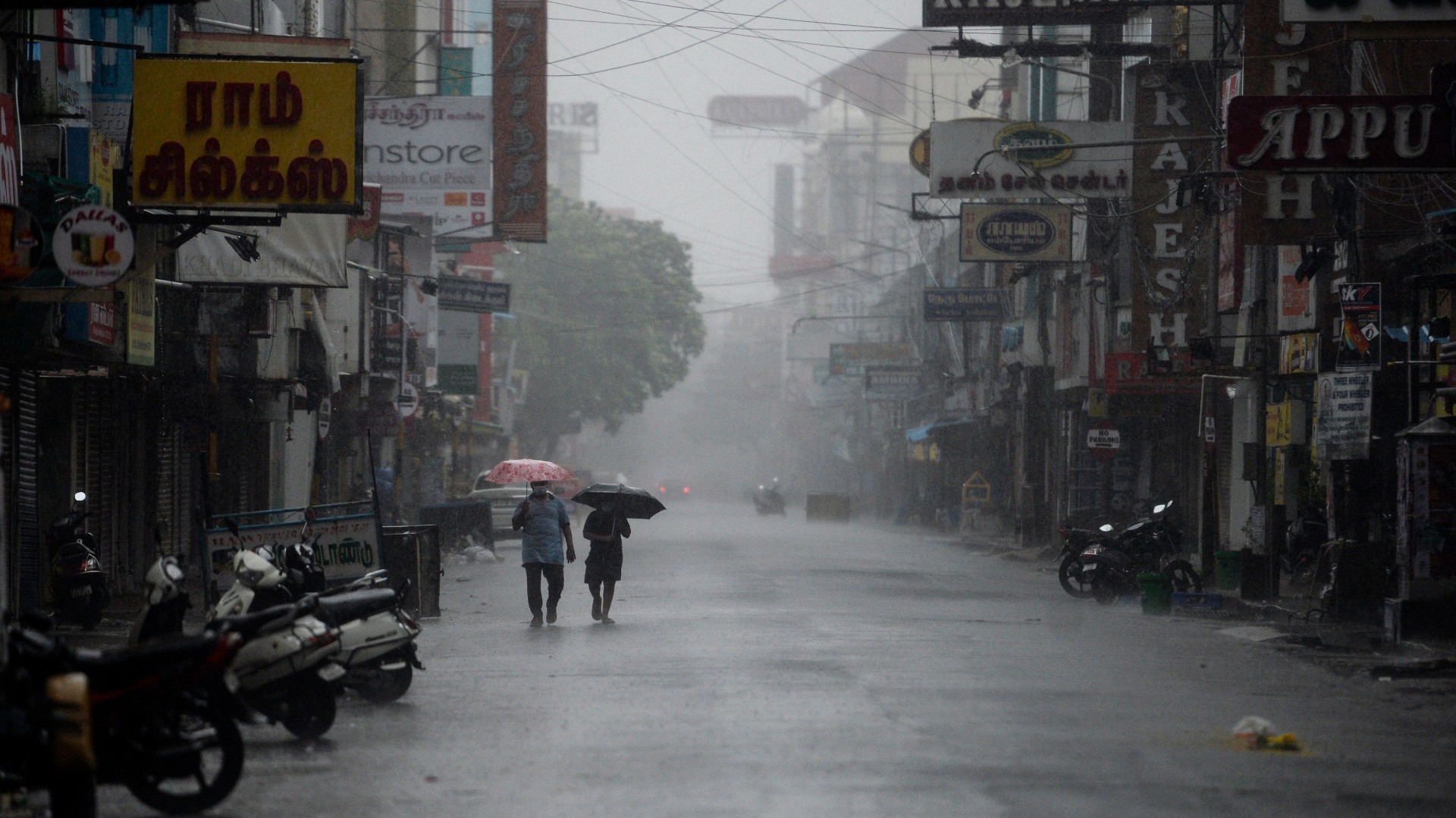 Cyclone Nivar, India