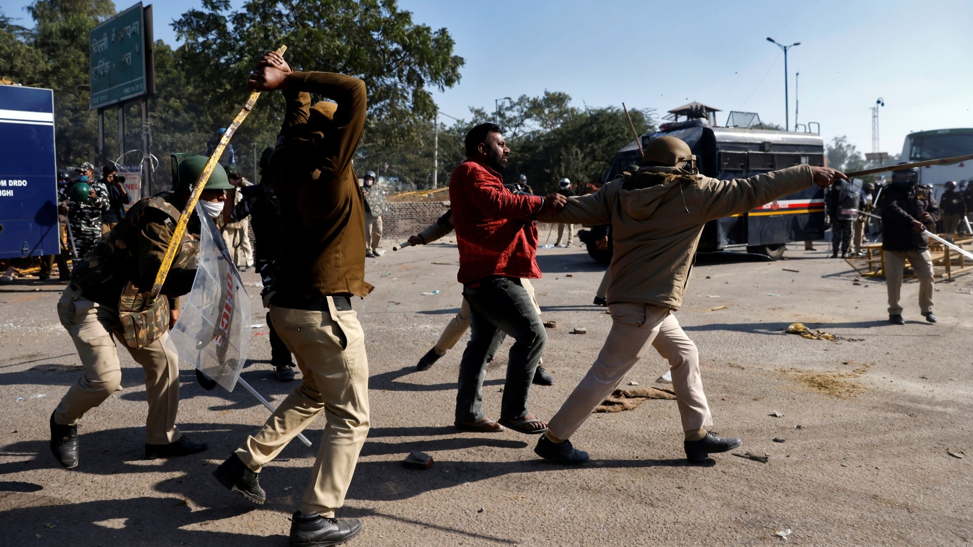 India farmers' protest