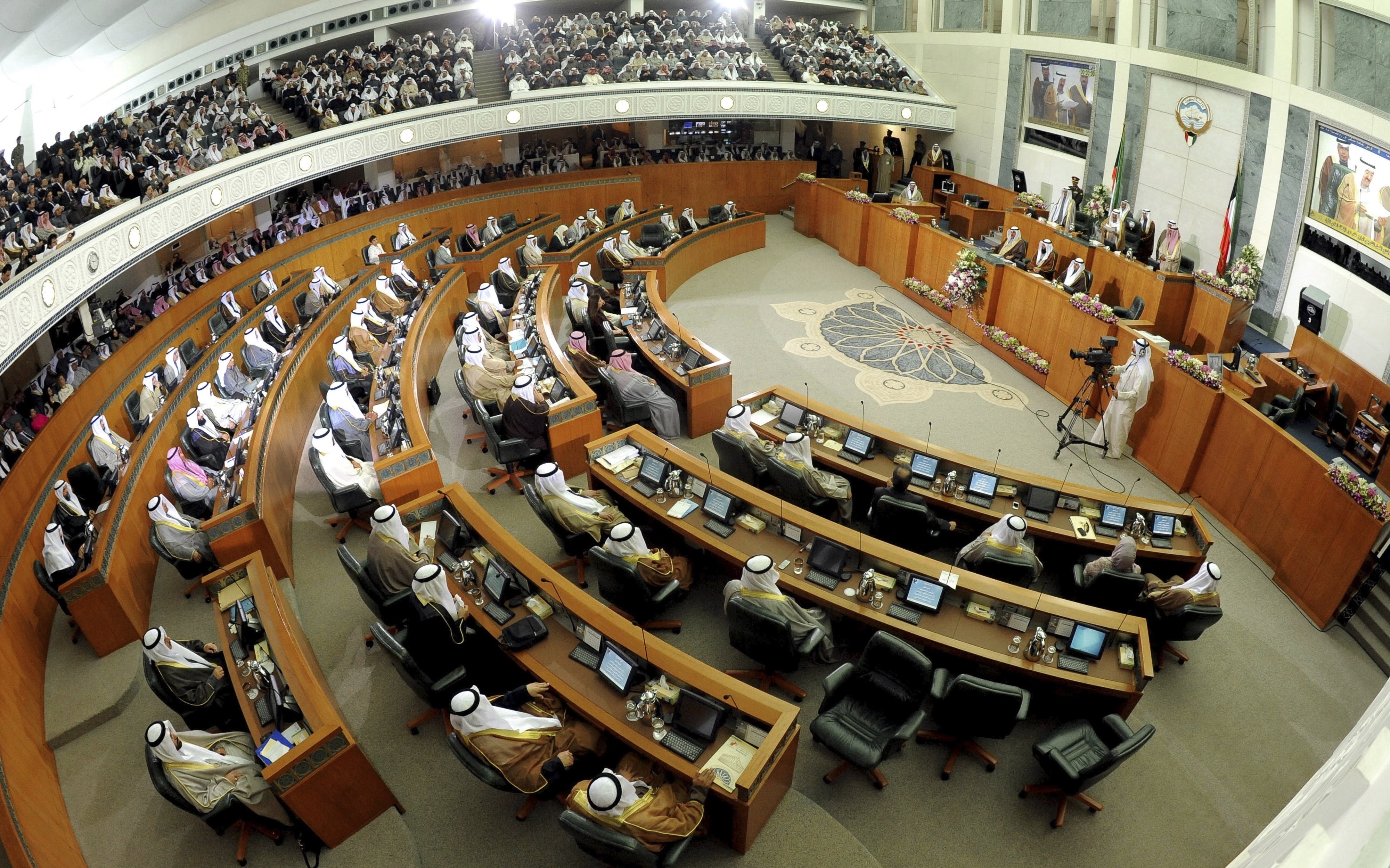 A general view of Kuwait’s National Assembly