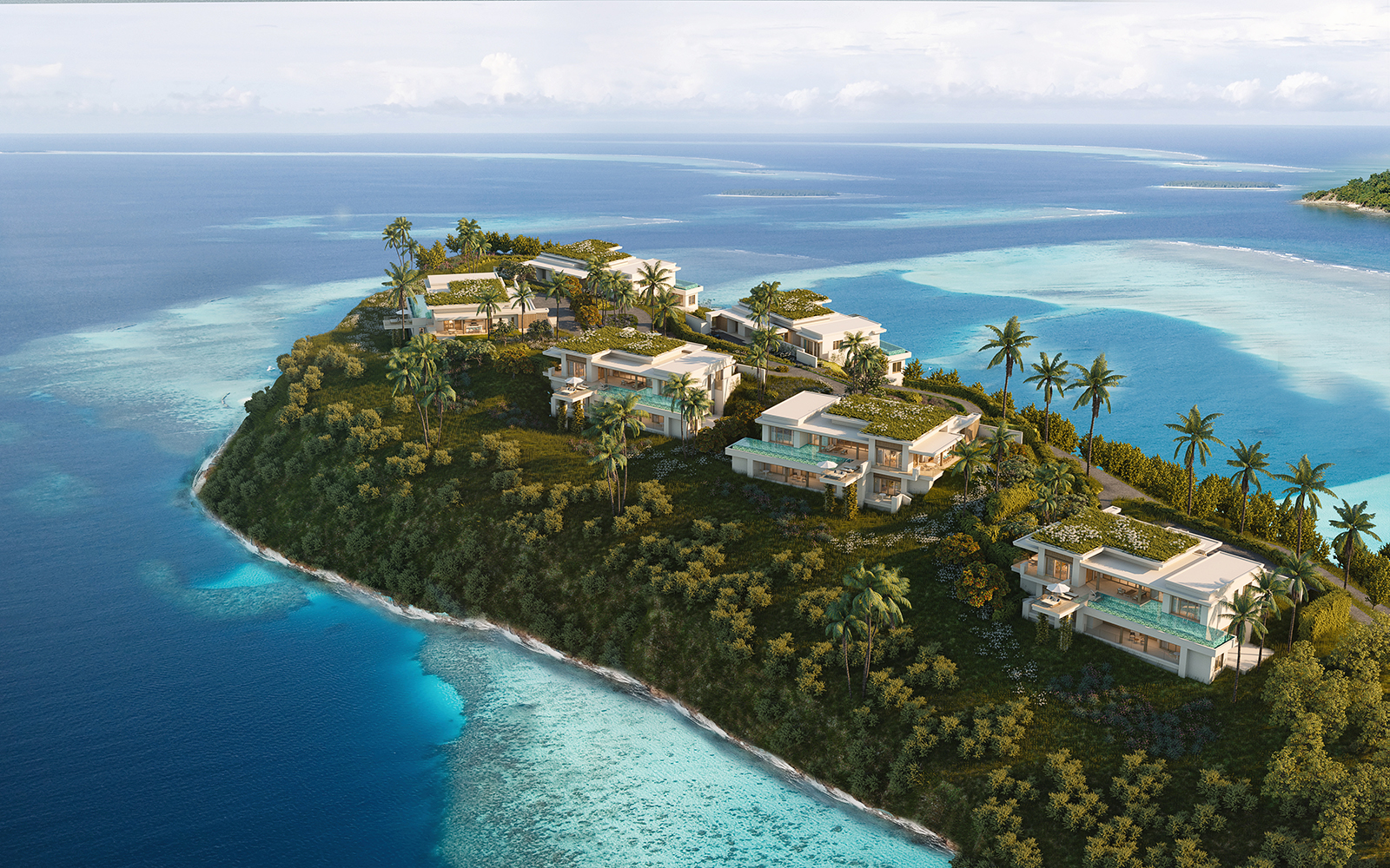 An aerial view of the Six Senses Grenada [Photo courtesy of Range Developments]