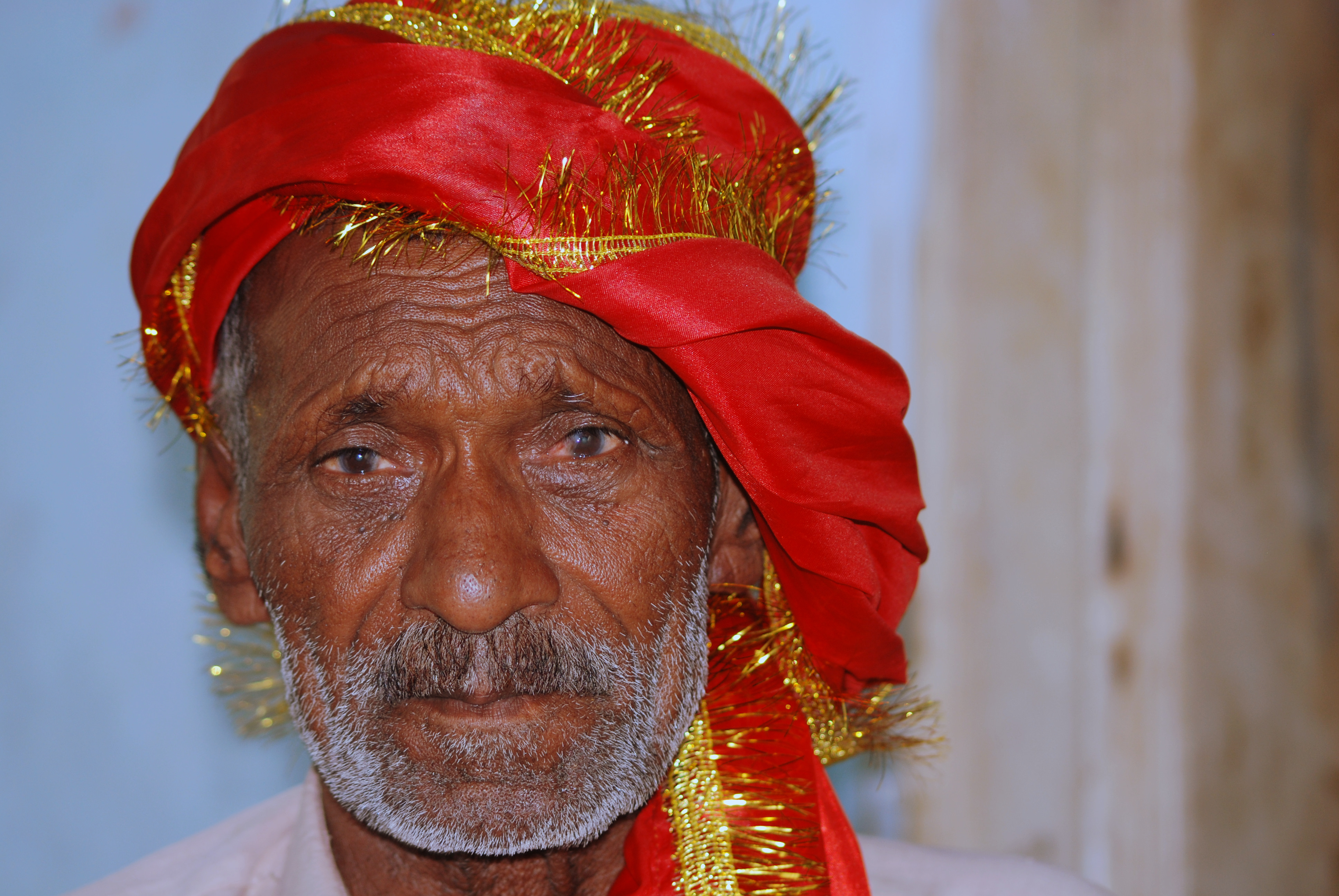 Ghulam Hussain came from East Punjab to Ram Thuman as a young boy after Partition. His family took up residence in the temple of Kali and have protected it ever since