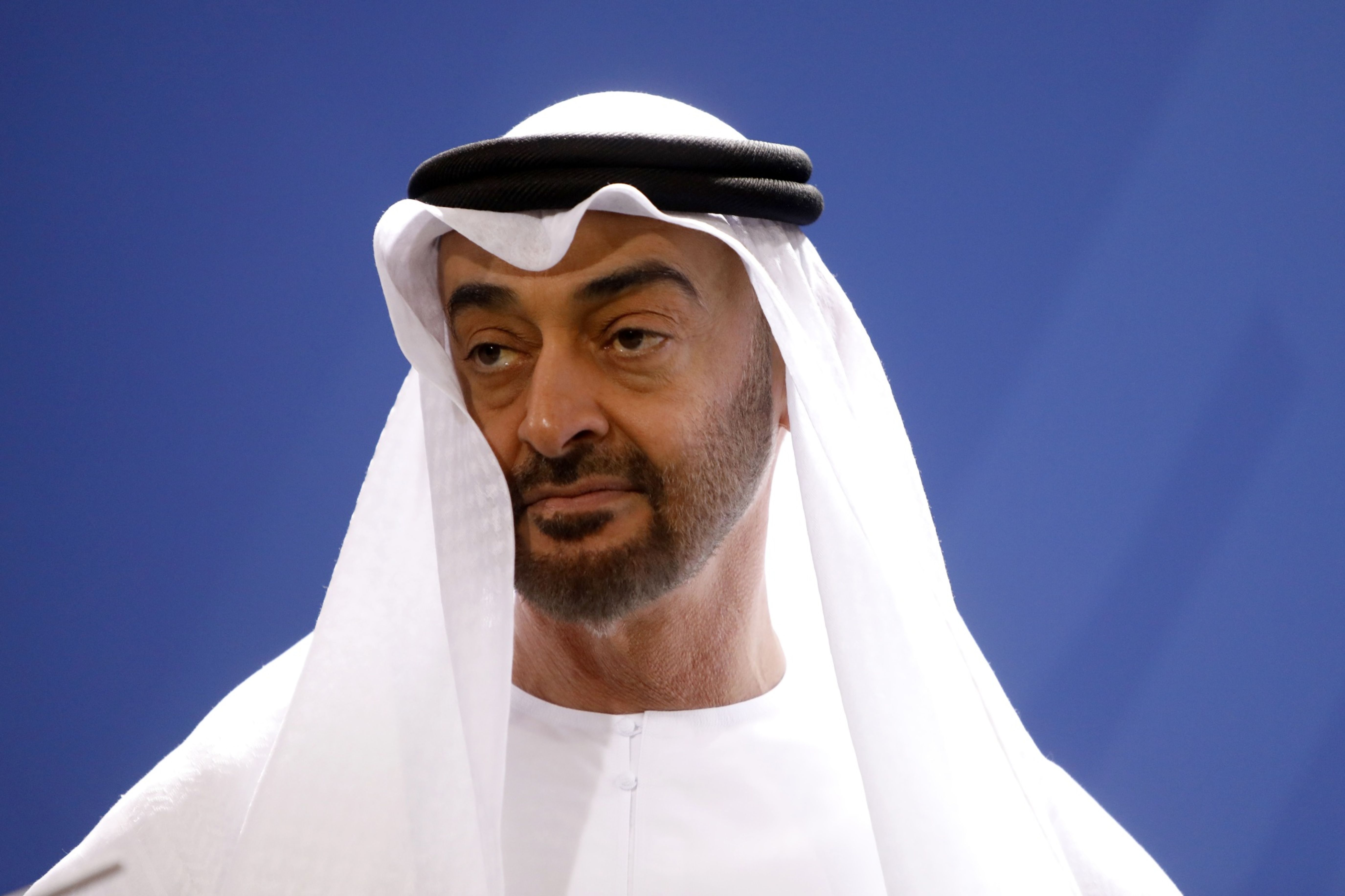 Mohammed bin Zayed, better known as MBZ, is the crown prince of Abu Dhabi and the de facto ruler of the United Arab Emirates [File: Michele Tantussi/Getty Images]