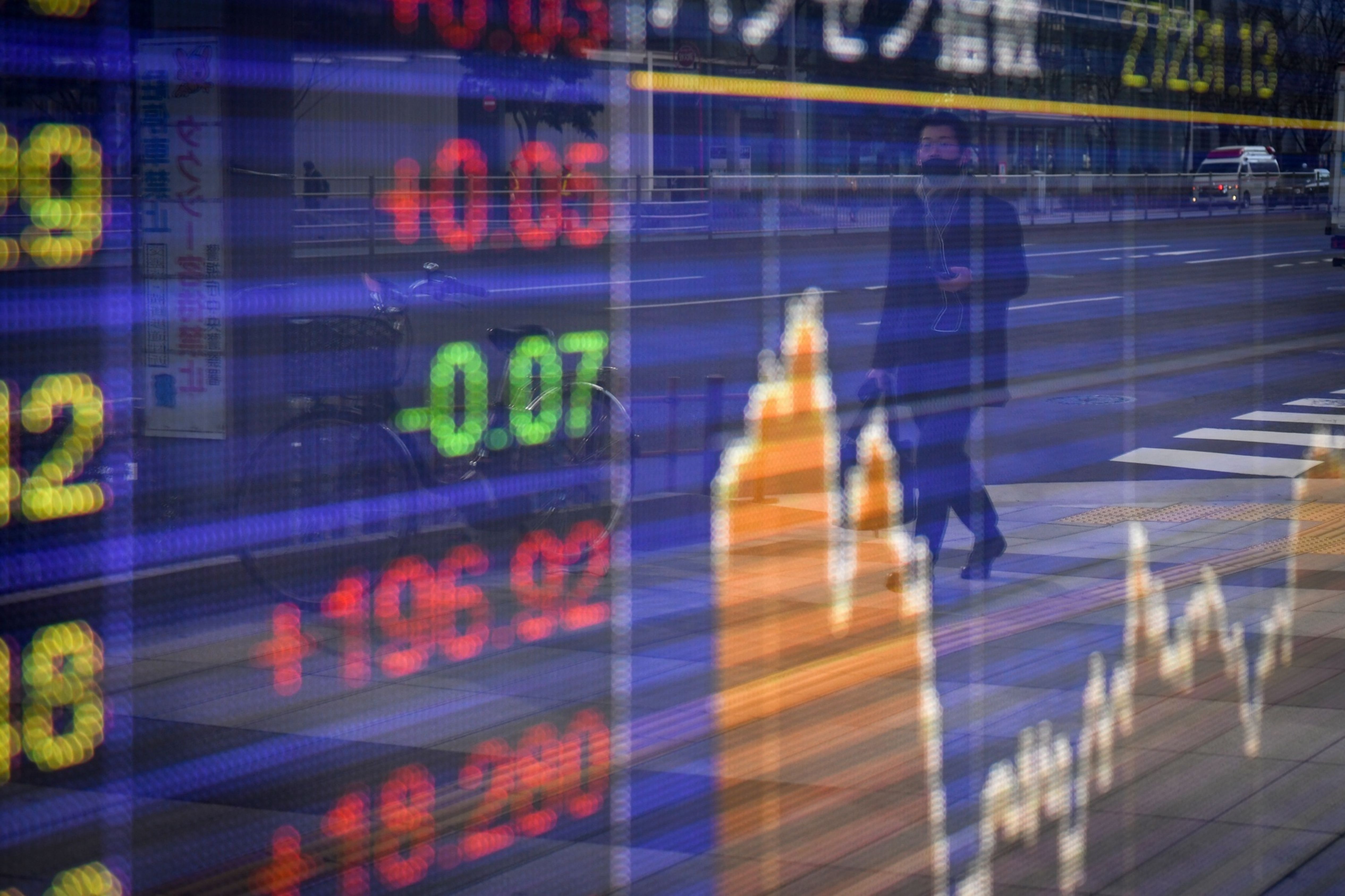 Stock market in Tokyo