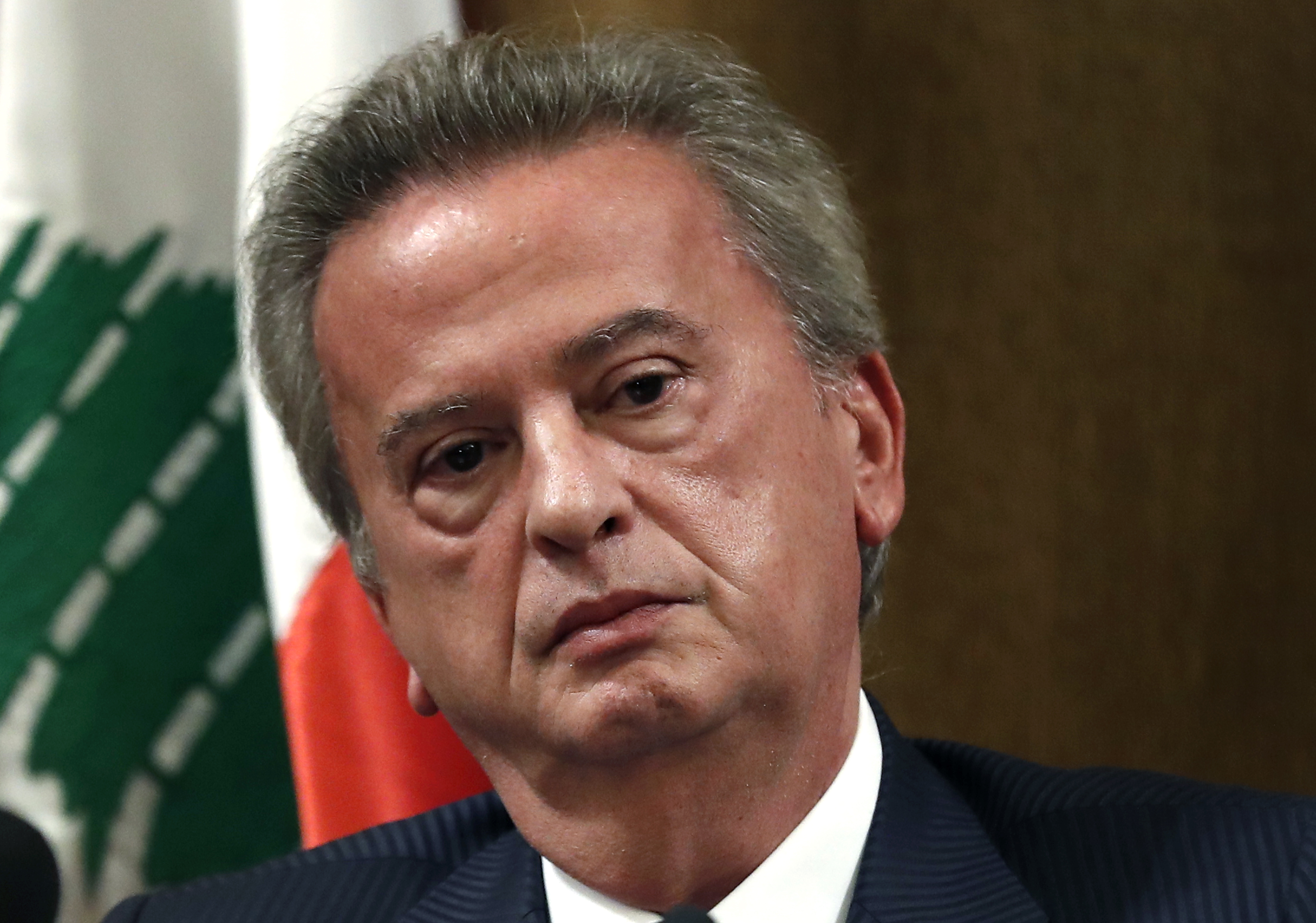 Once regarded as a pillar of stability in crisis-prone Lebanon, Riad Salameh has a reputation that has been tarnished by the country’s unprecedented financial crisis, which began in late 2019 [File: Hussein Malla/AP]
