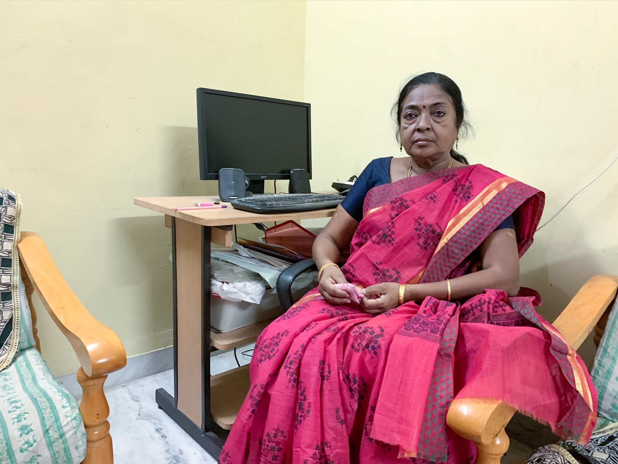 Fatima says Vedanta should pay for the environmental and livelihood loss [Kunal Shankar/Al Jazeera]