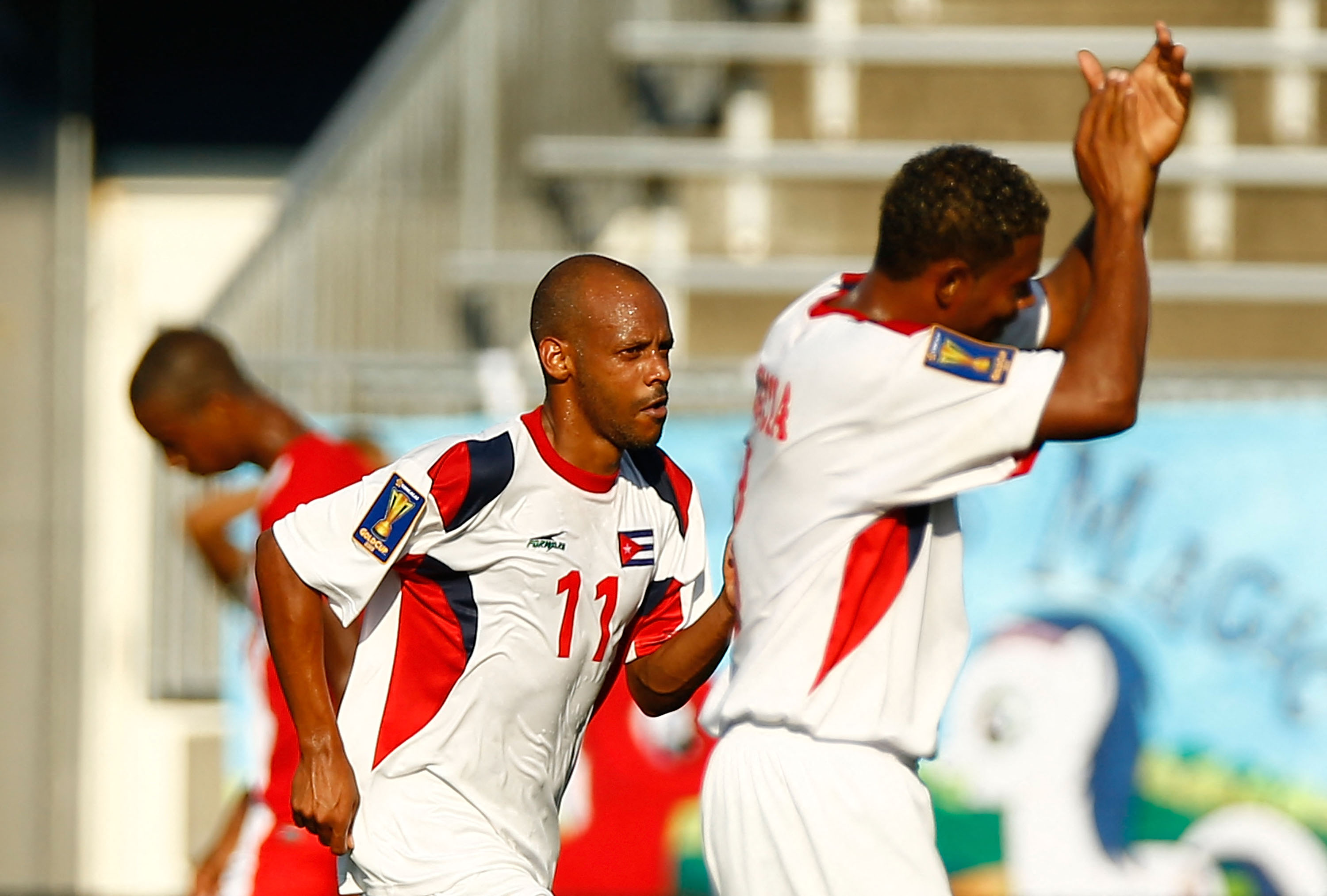 Belize's team is currently in Haiti for a World Cup 2022 qualifier on March 25 [File: Jared Wickerham/Getty]
