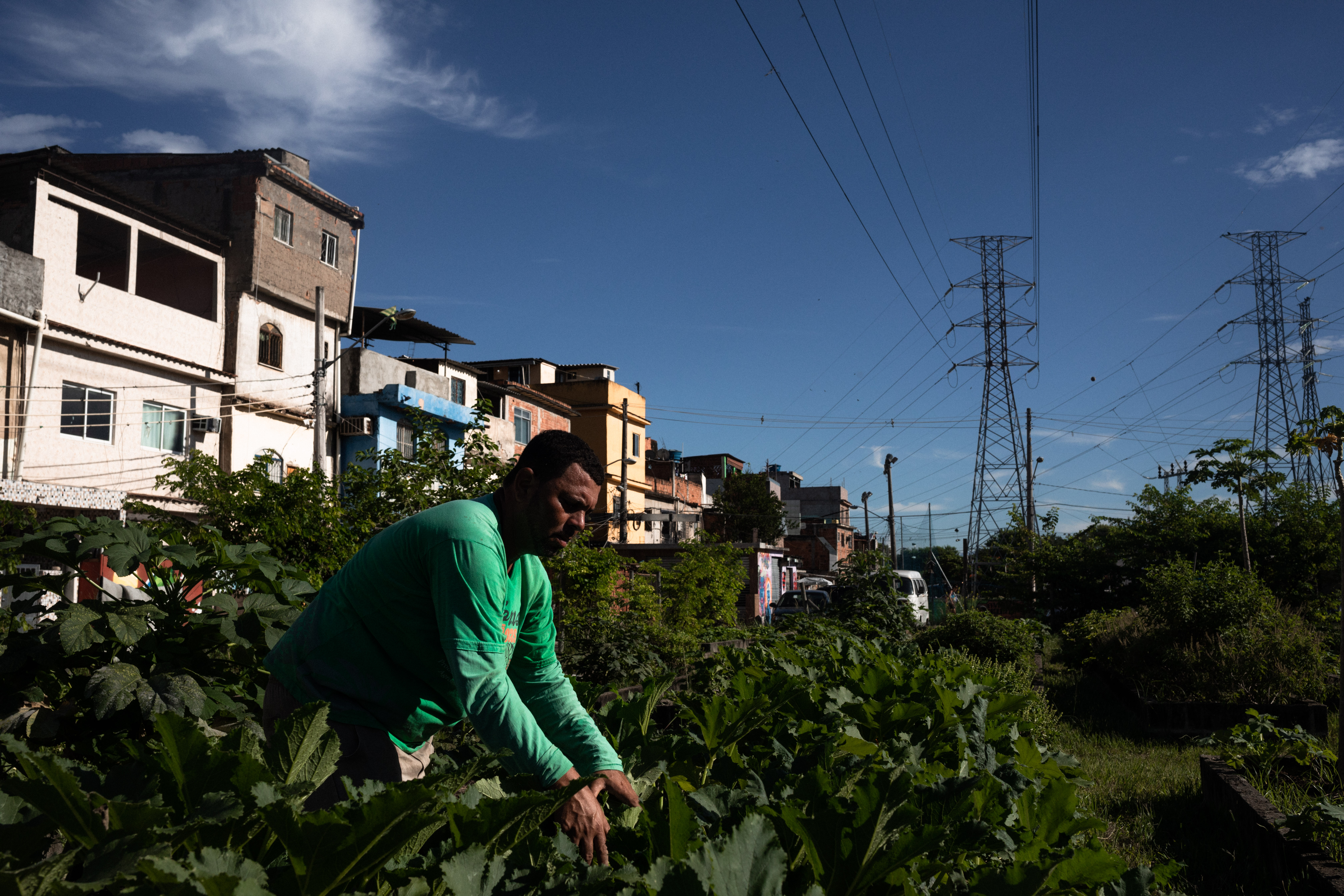 Ezequiel Dias was unemployed for more than five years before he was offered the opportunity to work on the farm