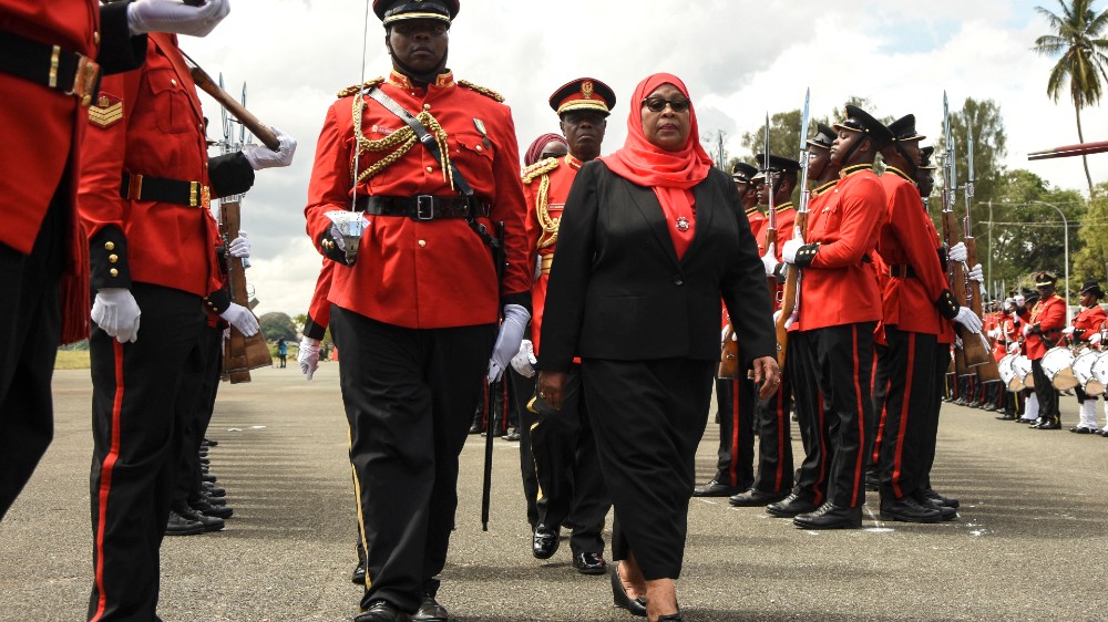 New Tanzanian President Samia Suluhu Hassan