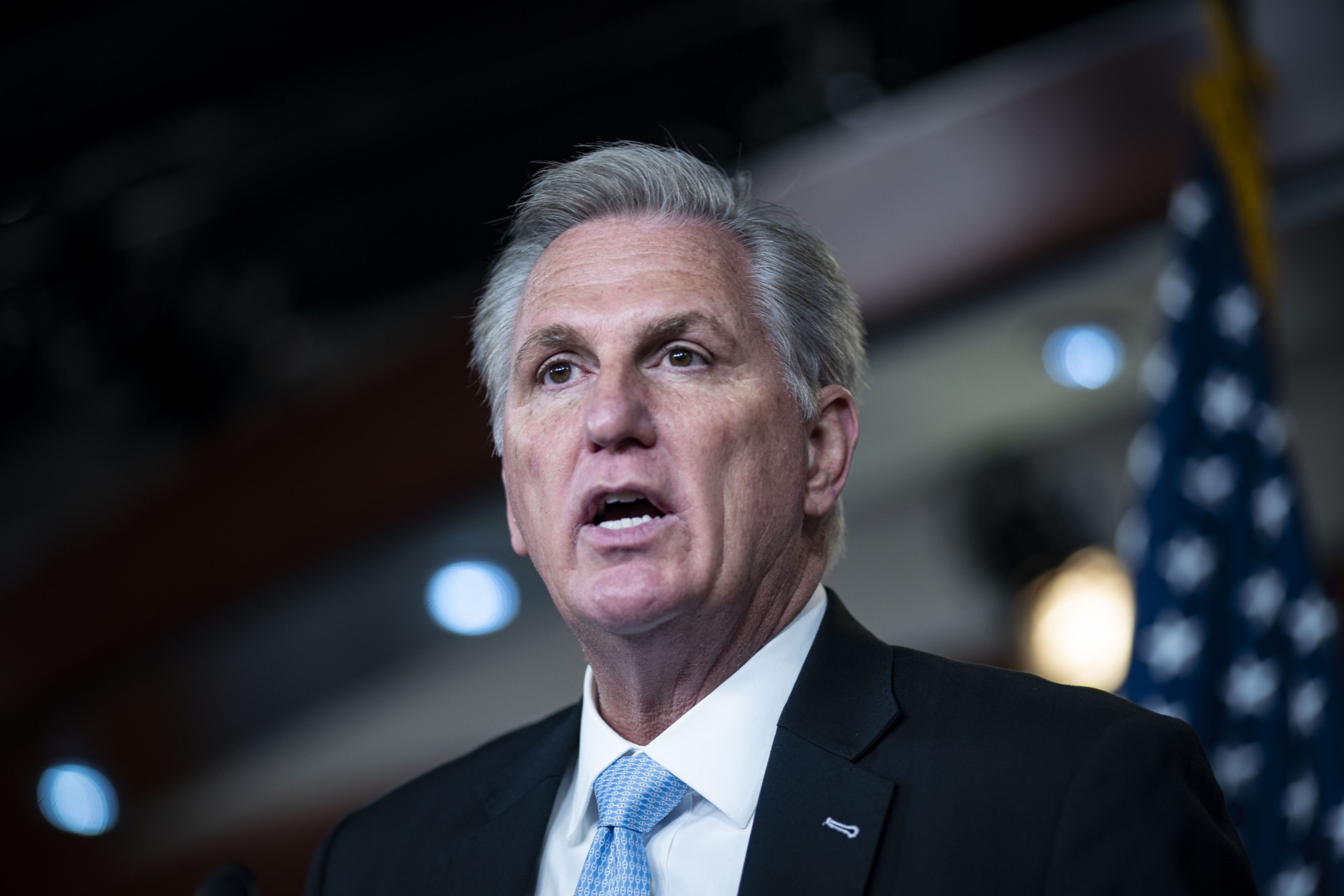 US House Minority Leader Kevin McCarthy says he does not regret refusing to appoint Republicans to the panel