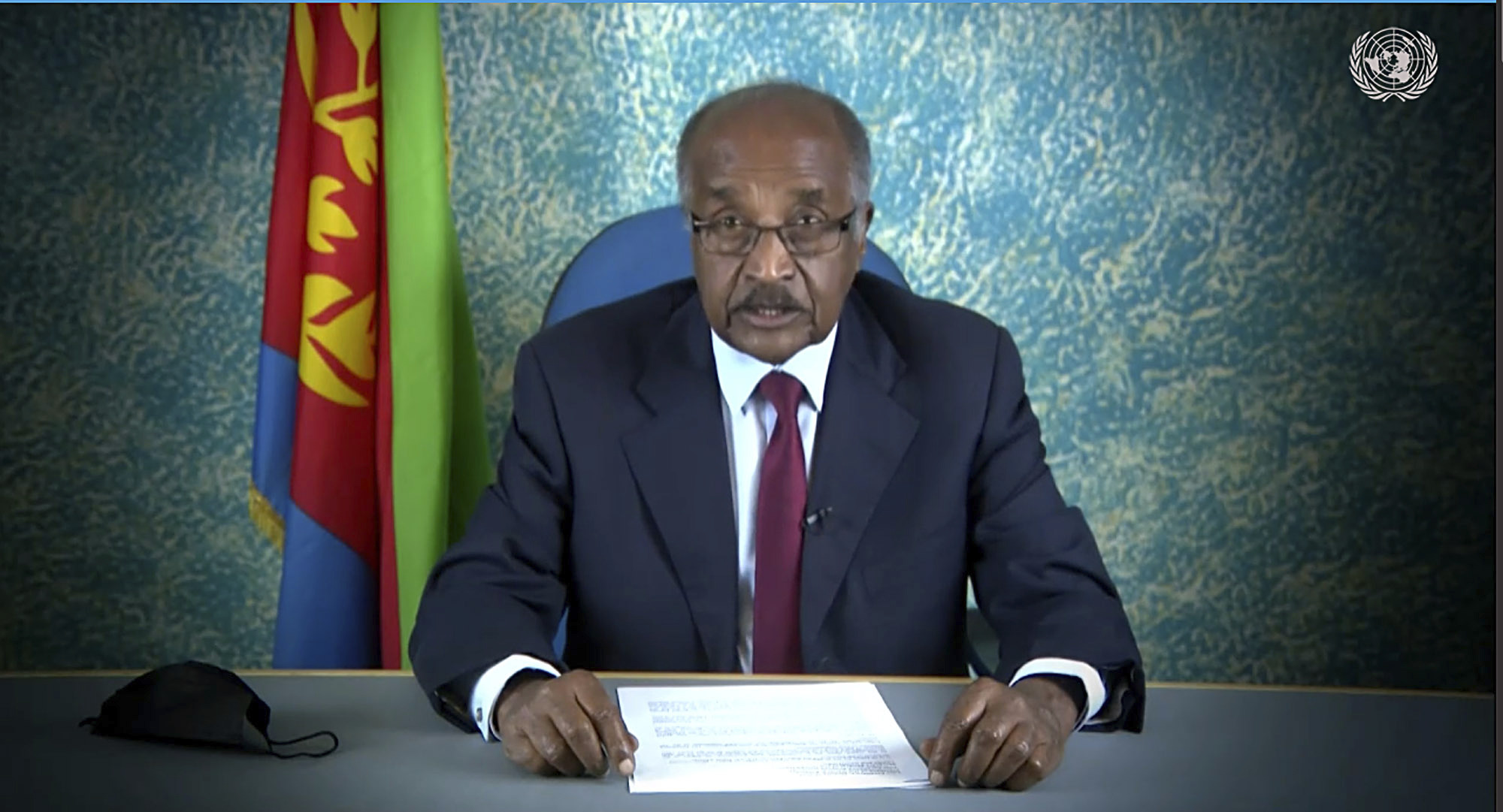 Eritrea's Foreign Minister Osman Saleh