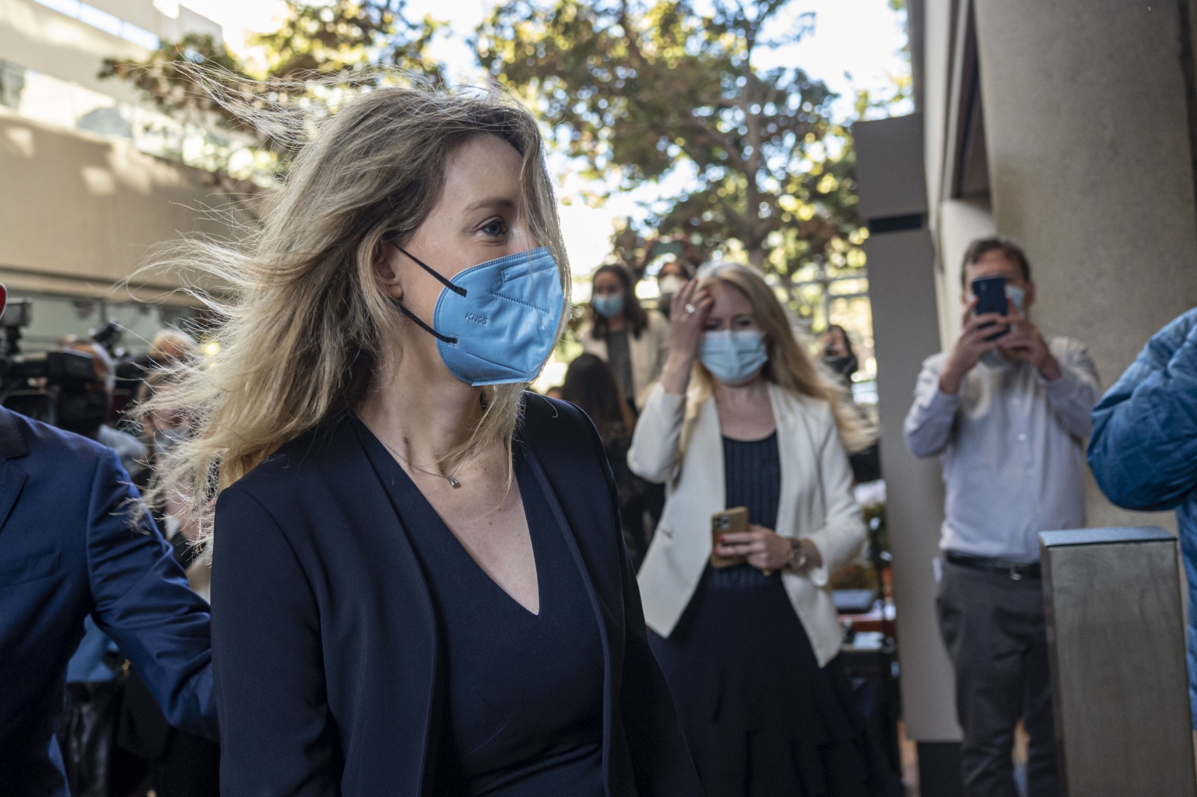 Elizabeth Holmes is facing criminal charges after allegedly defrauding investors, doctors and patients, according to an indictment filed against her, and her trial is set to begin in San Jose, California, the United States [File: Bloomberg]