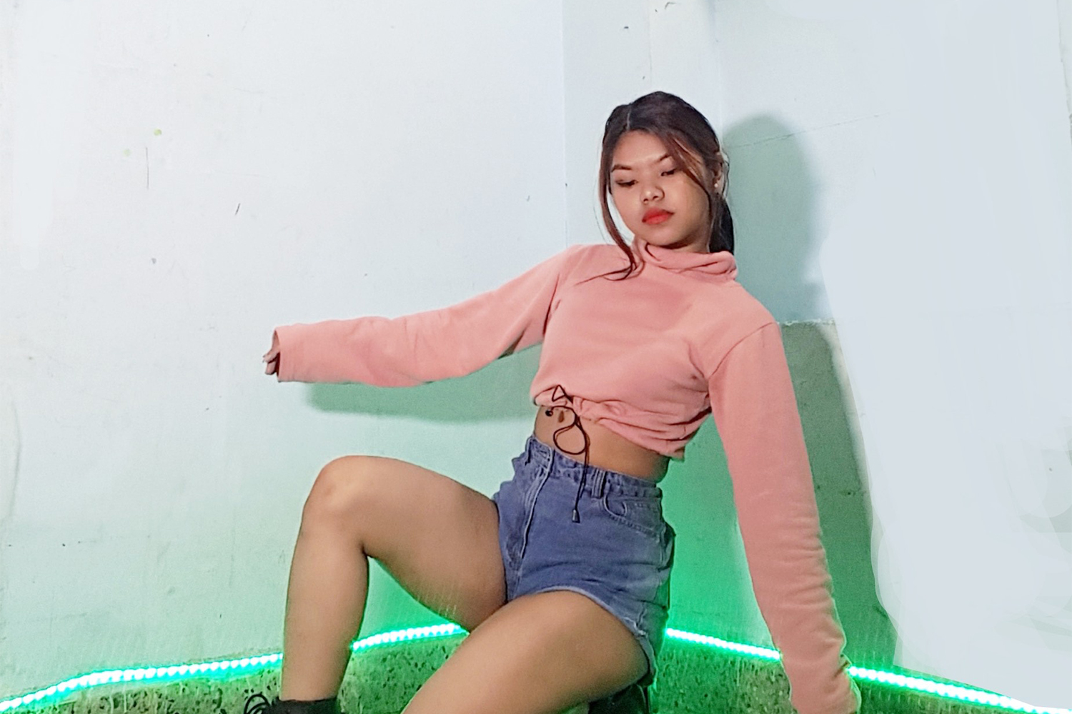 Moon, an 18-year-old student, regularly posts on Instagram K-pop dance covers shot in a corner of her room in Bengaluru