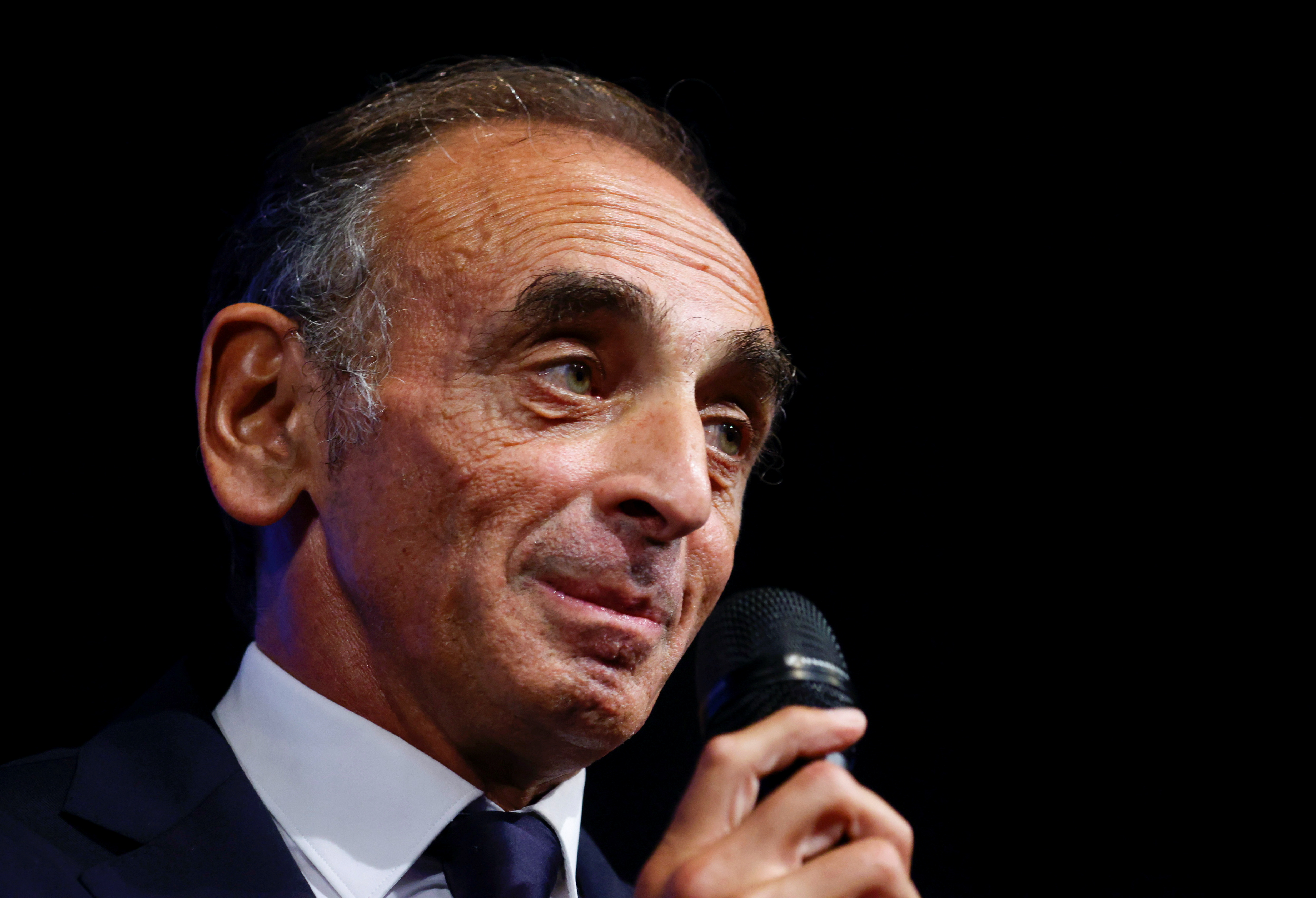 Far-right French commentator Eric Zemmour