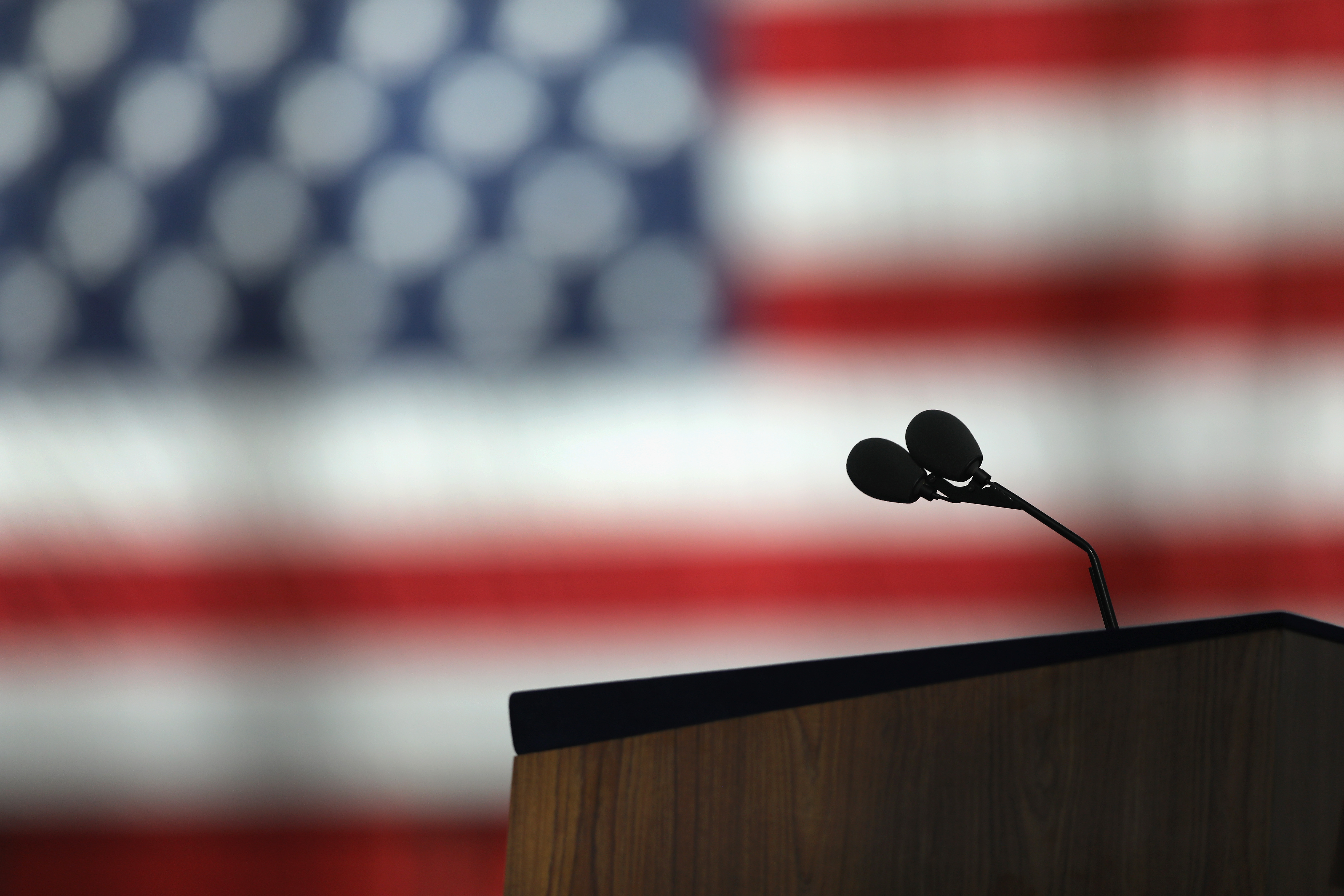 It is time to put an end to the ludicrous keynote speaker system, writes Kwet [John Moore/Getty Images]