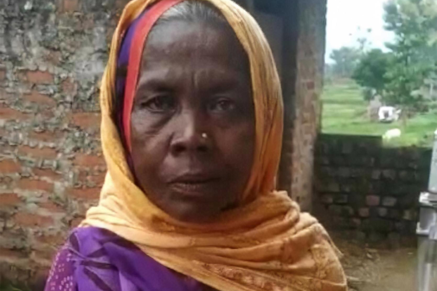 Lakshmi Devi Bhuiyan says she does not have access to adequate nutrition, housing or healthcare at the age of 60, and continues to work as casual labourer