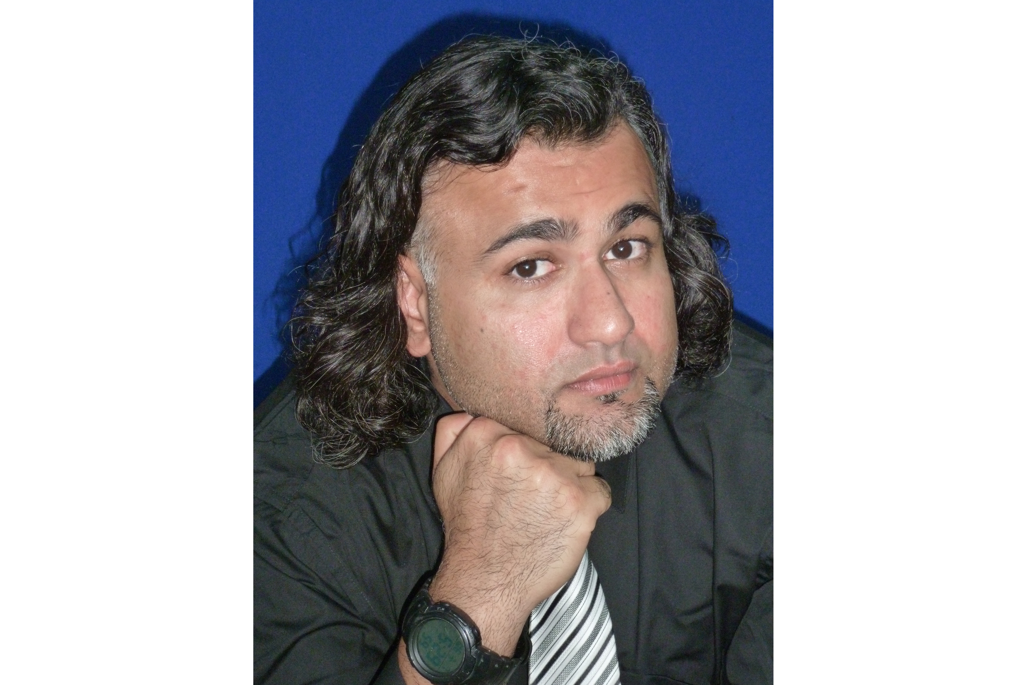 A 2018 photo provided by the Center for Constitutional Rights shows Majid Khan