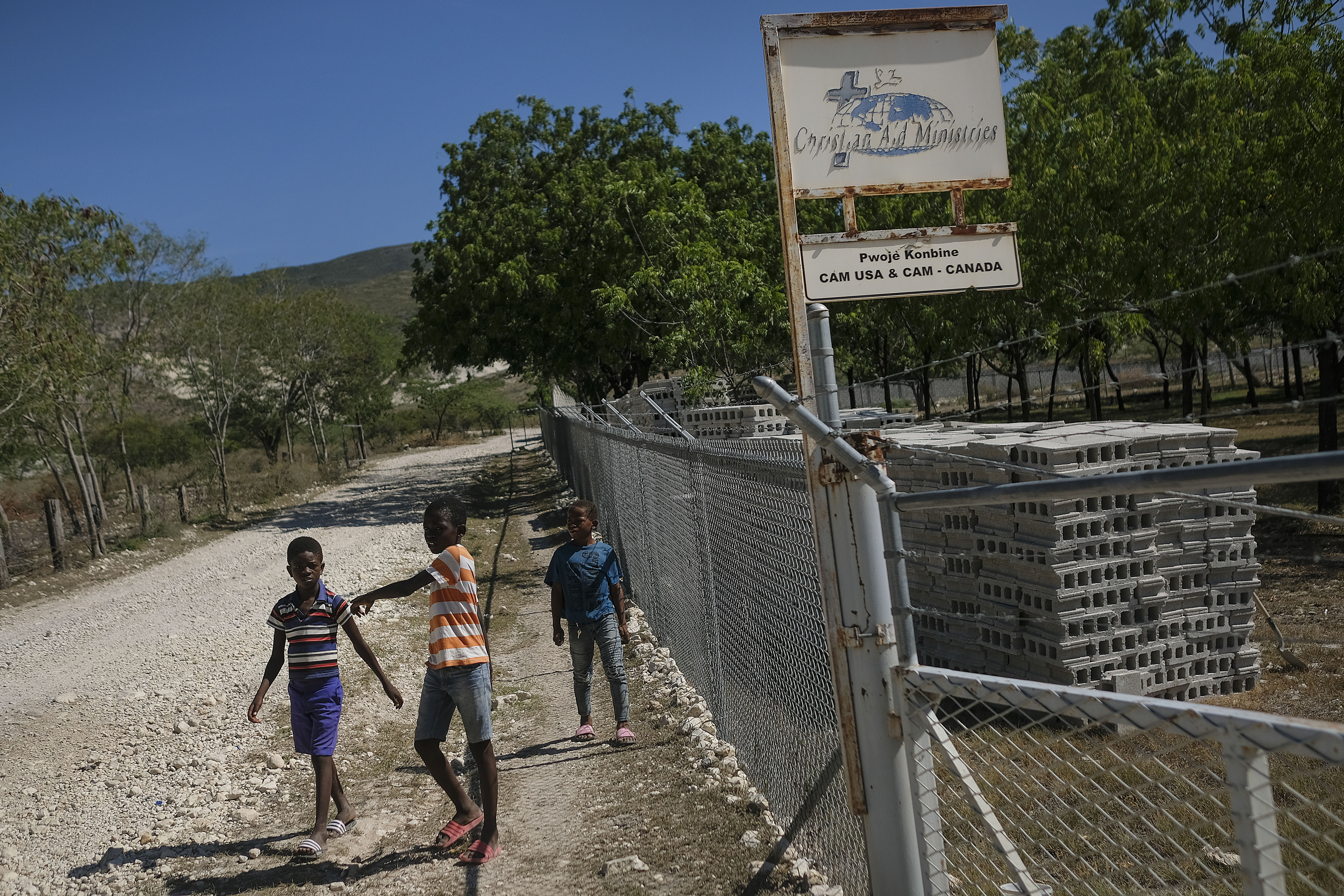 Children in Haiti
