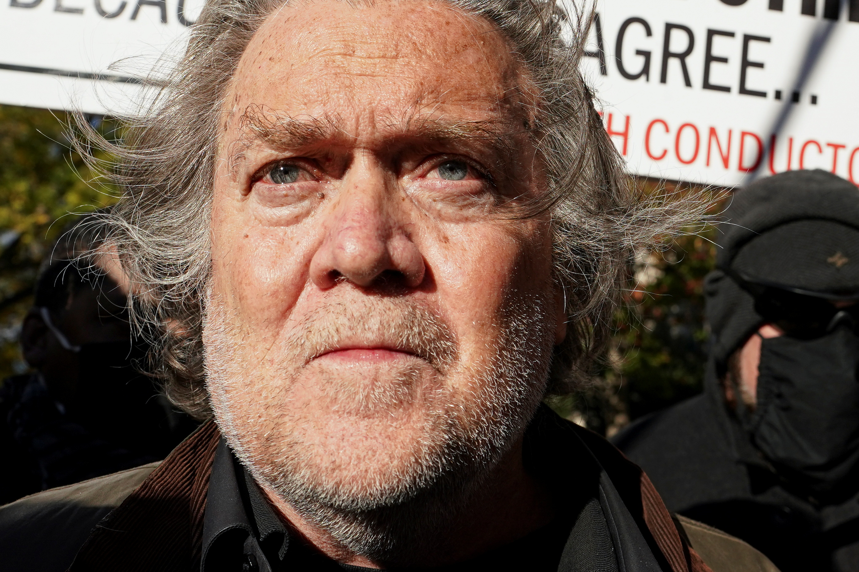 Steve Bannon, talk show host and former White House advisor to former President Donald Trump.