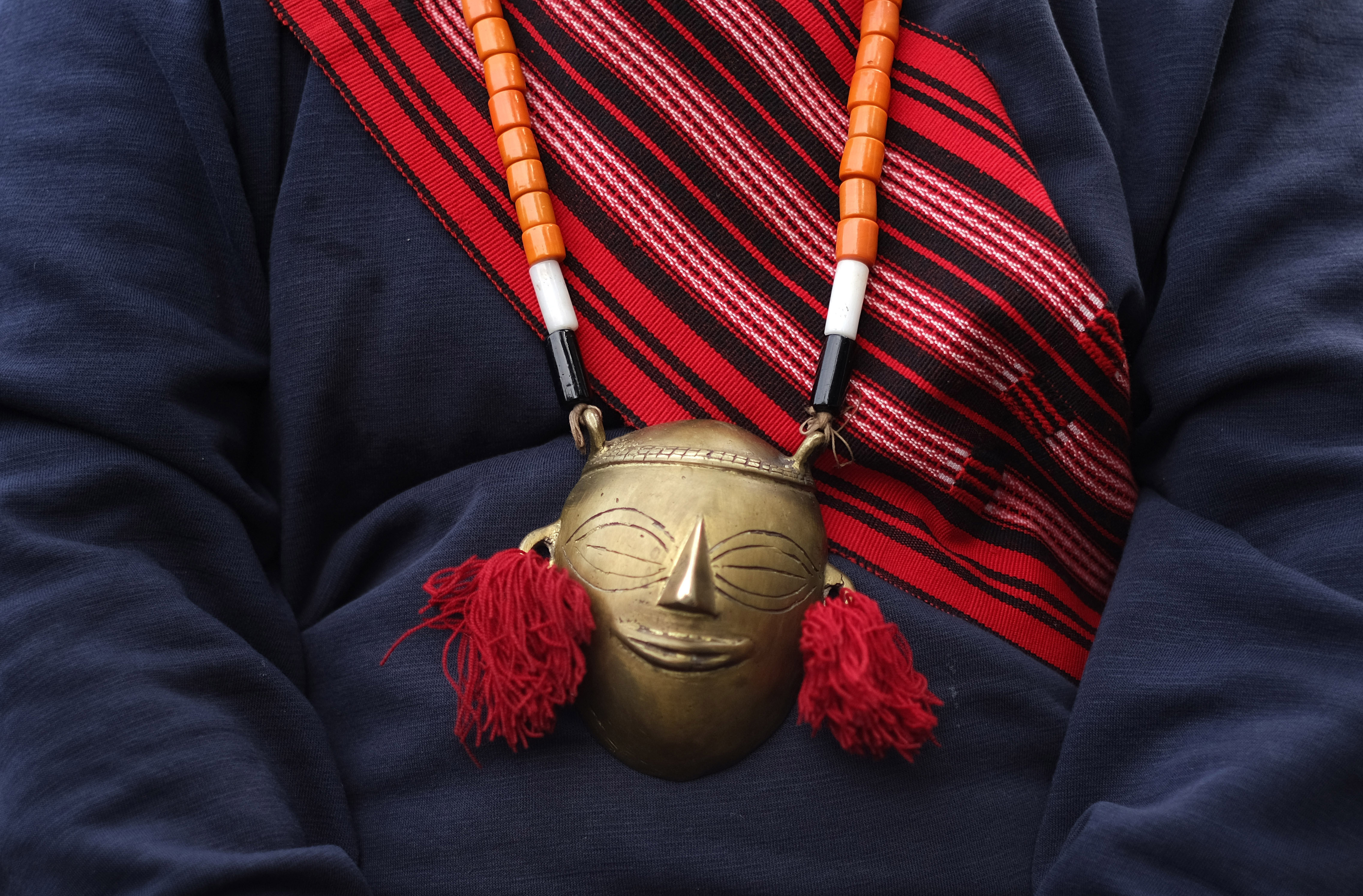 A Naga Woman at the protest demanding the repeal of AFSPA in Nagaland state, India