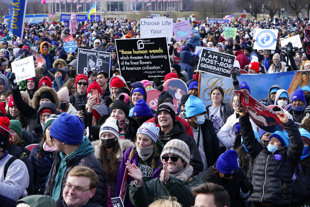 Anti-abortion protest in Washington