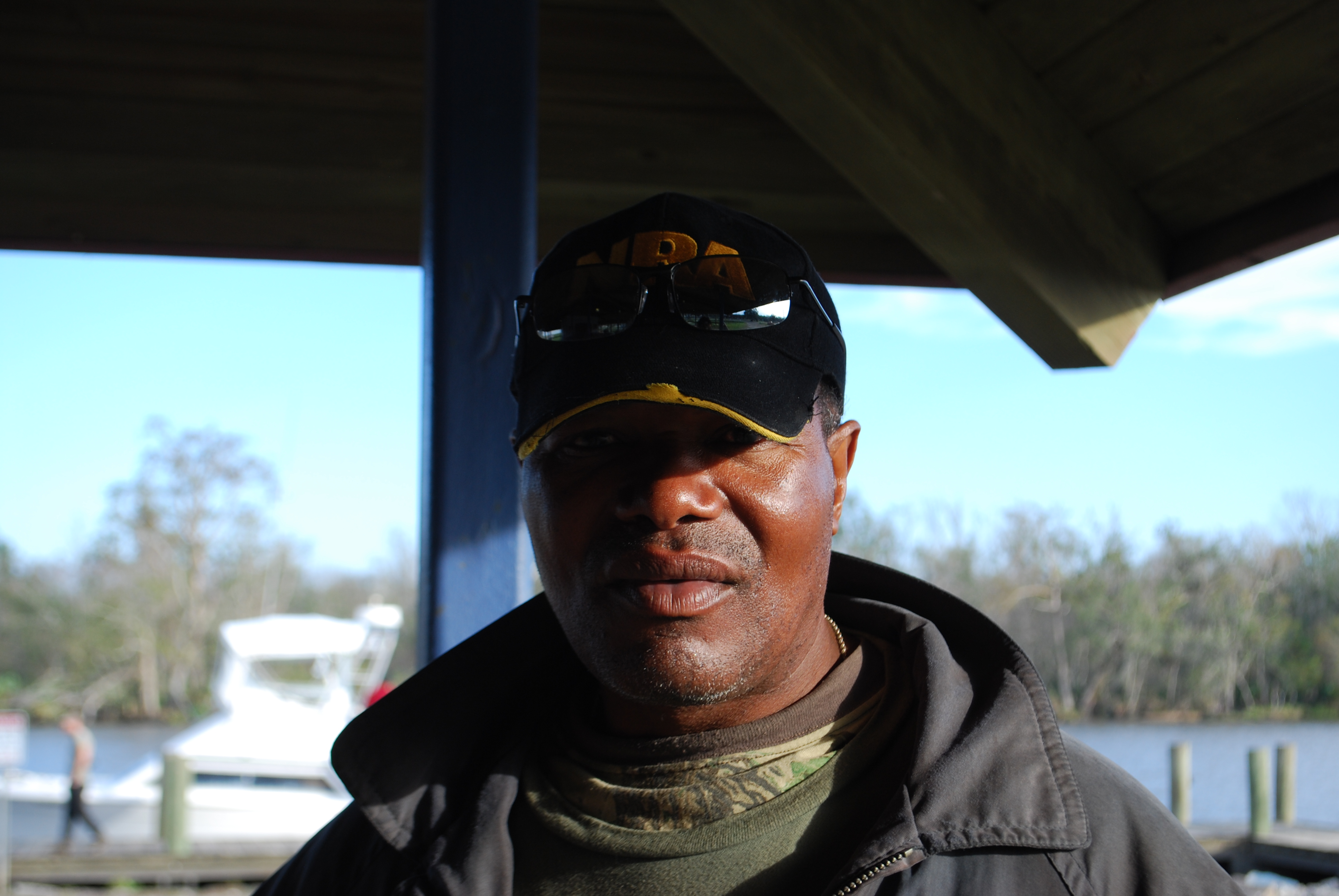 Keith Henry "Ike" Madison has been sleeping in a gazebo in Jean Lafitte since his house was destroyed by Hurricane Ida. His home was passed down from one generation of his family to the next, something known as heirs' property, which is especially prevalent among Black landowners and particularly vulnerable to loopholes that let owners be stripped of their land. It is one reason why, in the American South, FEMA more commonly denies disaster aid requests due to title issues in counties that are majority Black