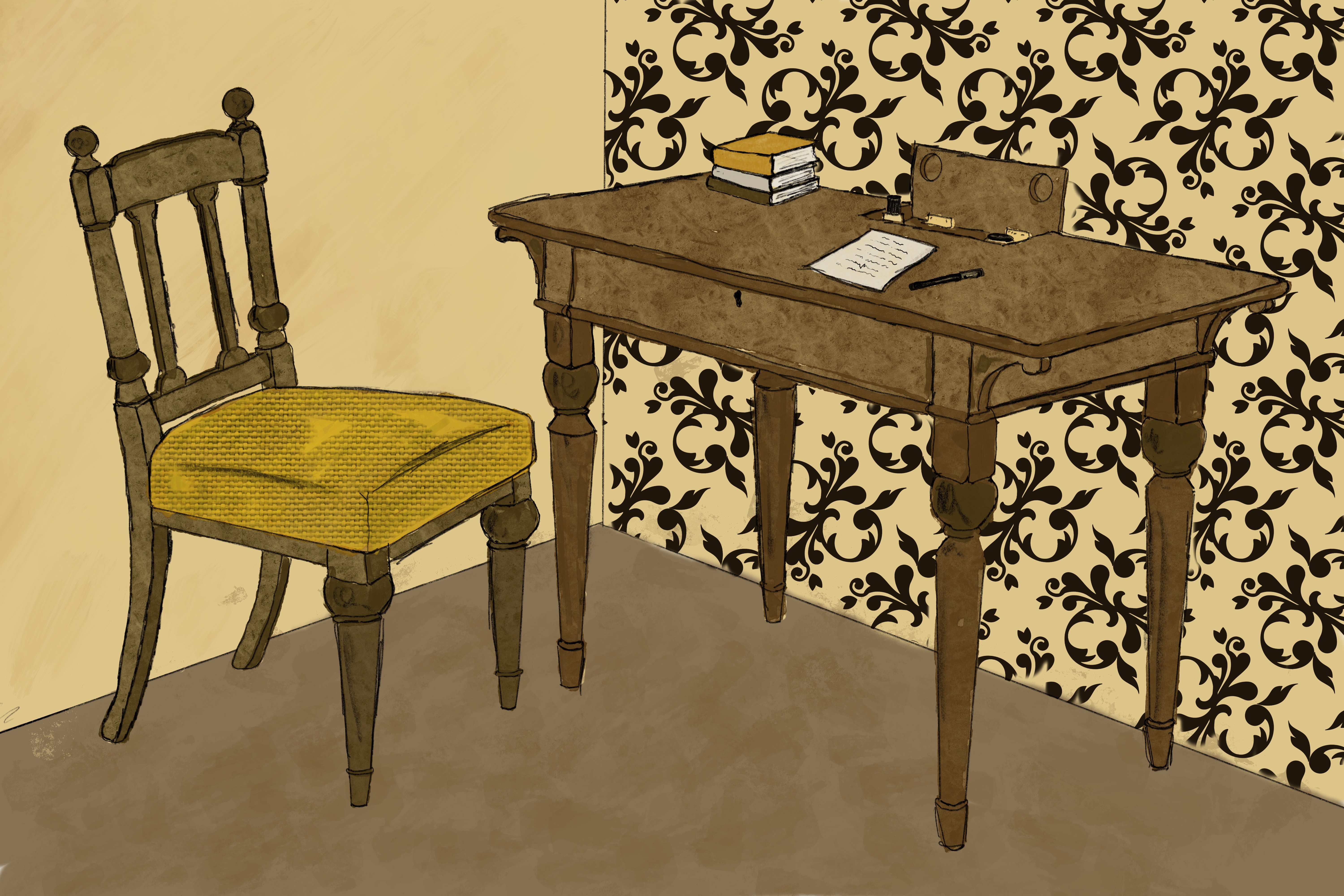 The author's father's words were not for a reader, an editor, but for himself