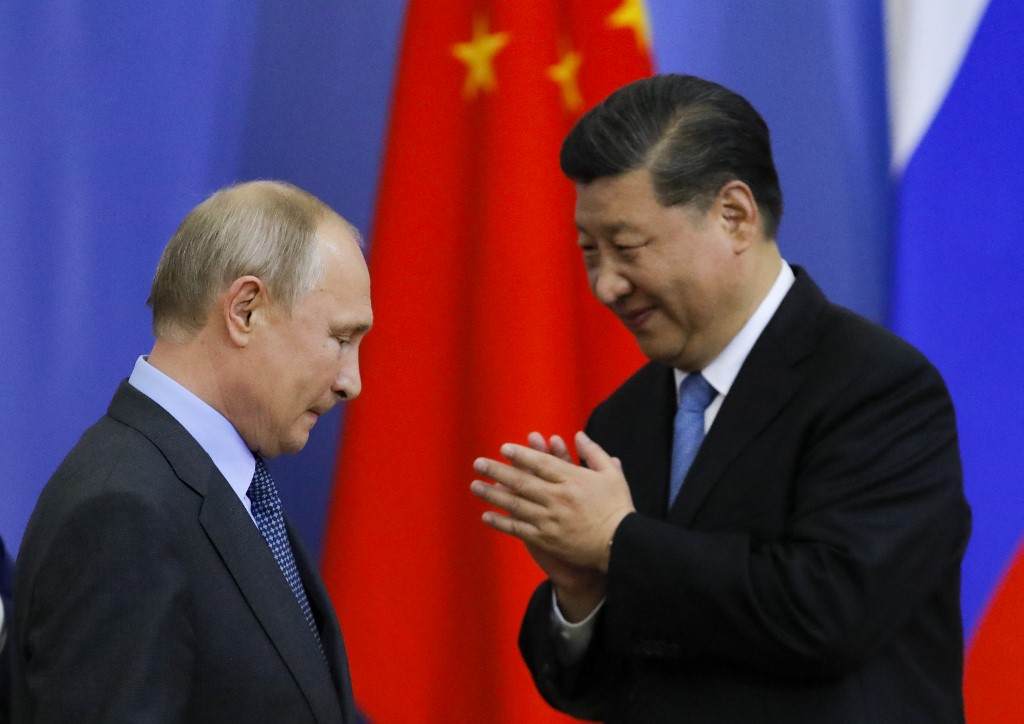 Russian President Vladimir Putin and Chinese President Xi Jinping