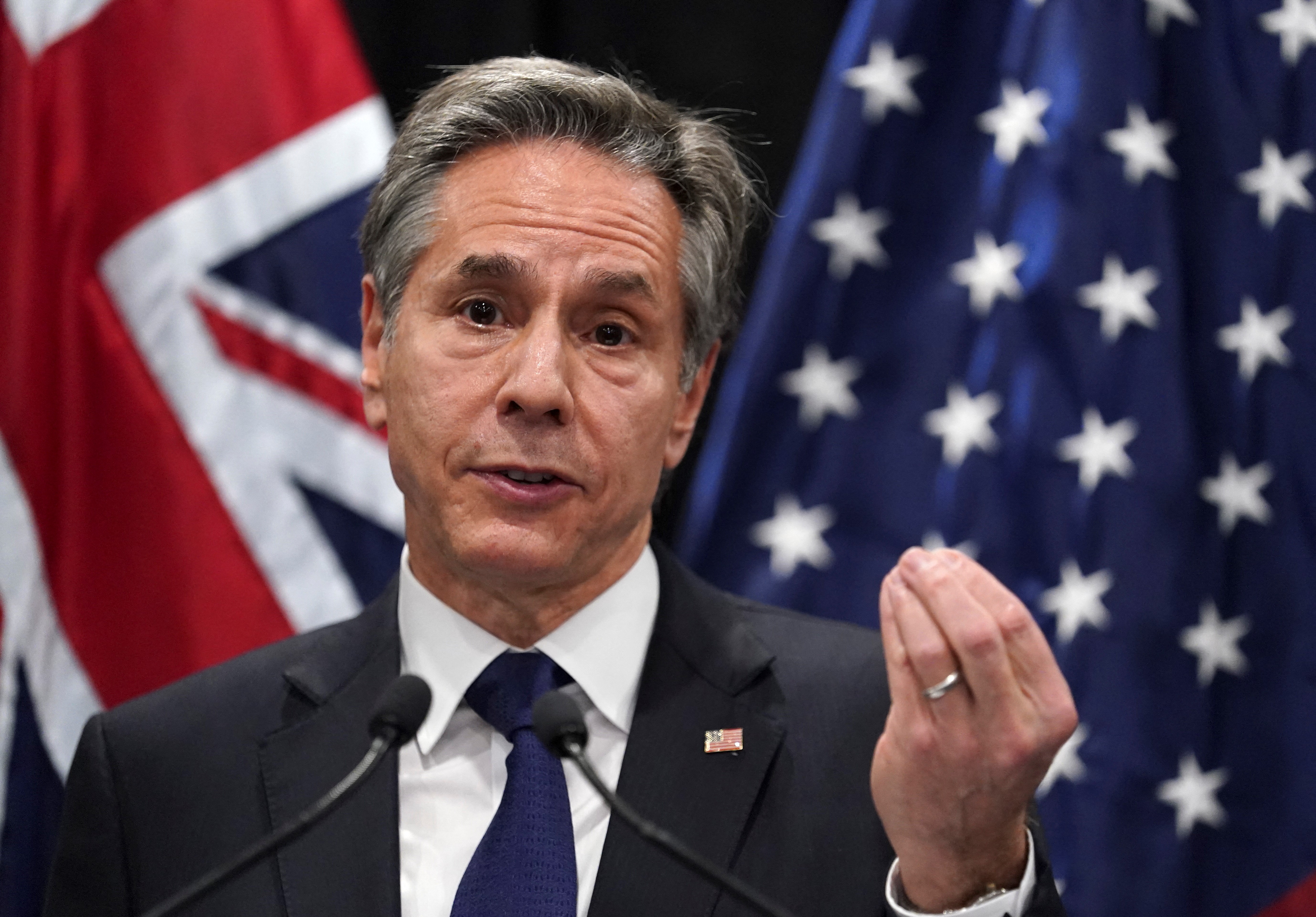 US Secretary of State Antony Blinken