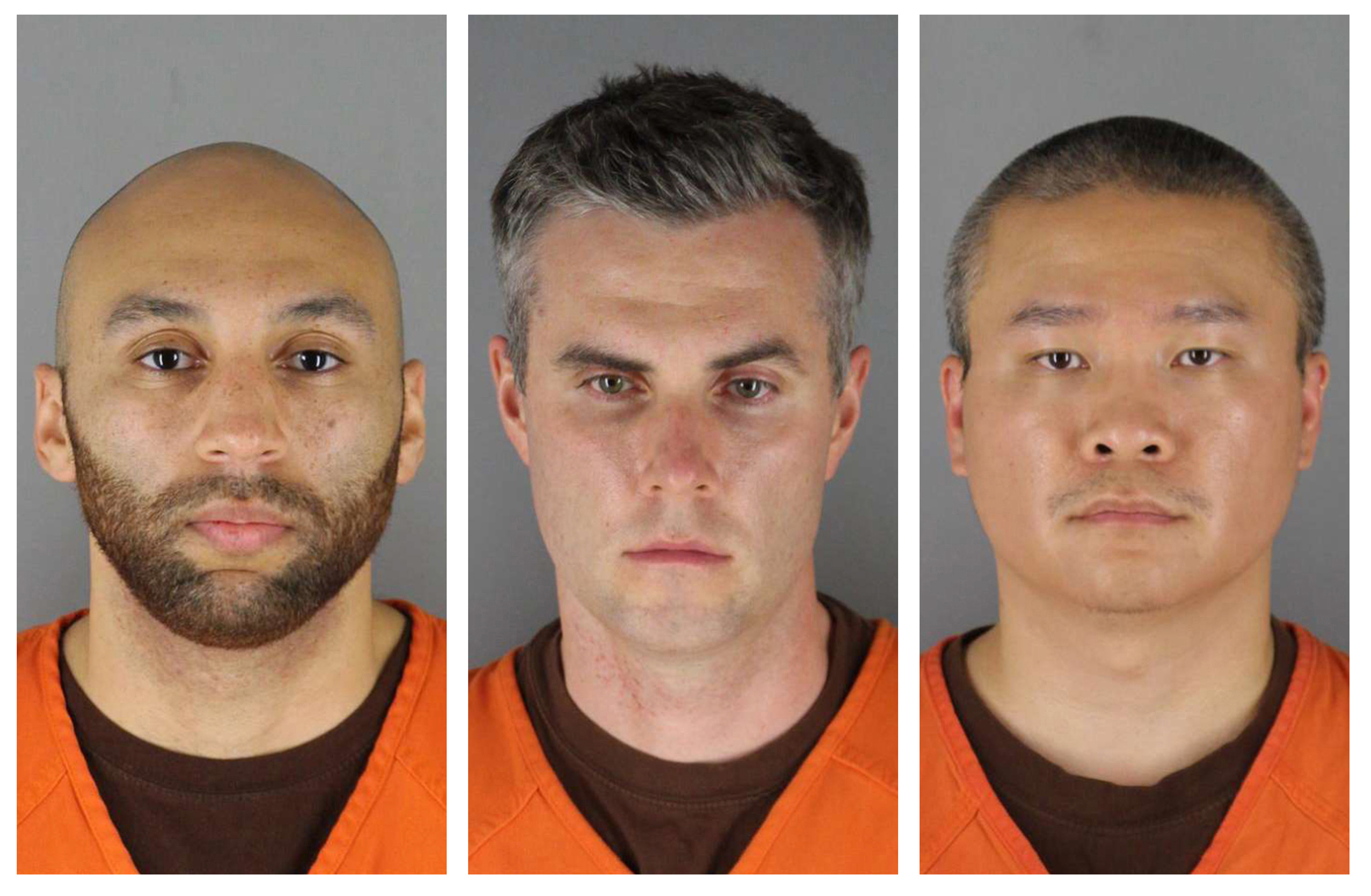 Picture of the three police officers mug shot