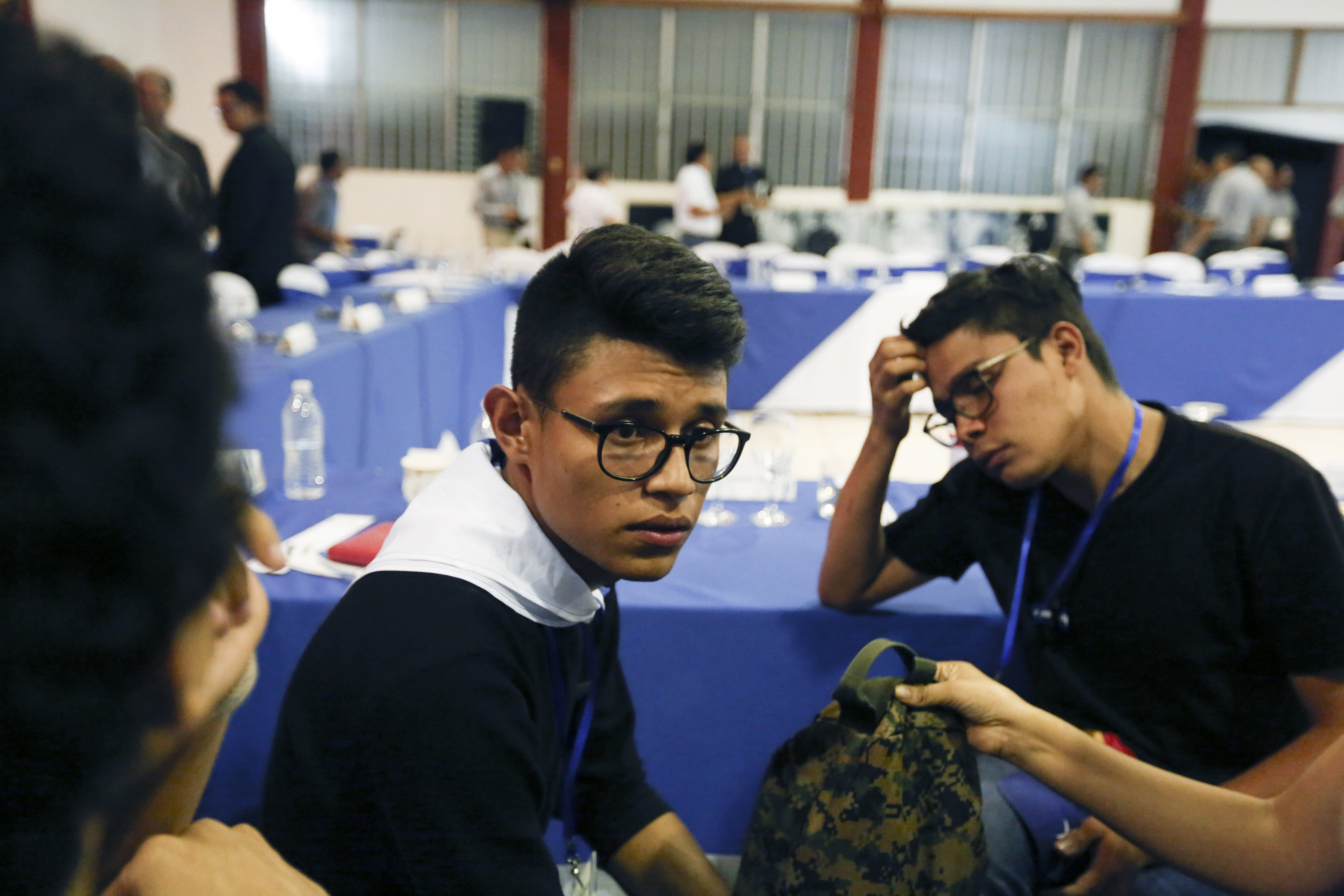 Nicaraguan student leader Lesther Aleman