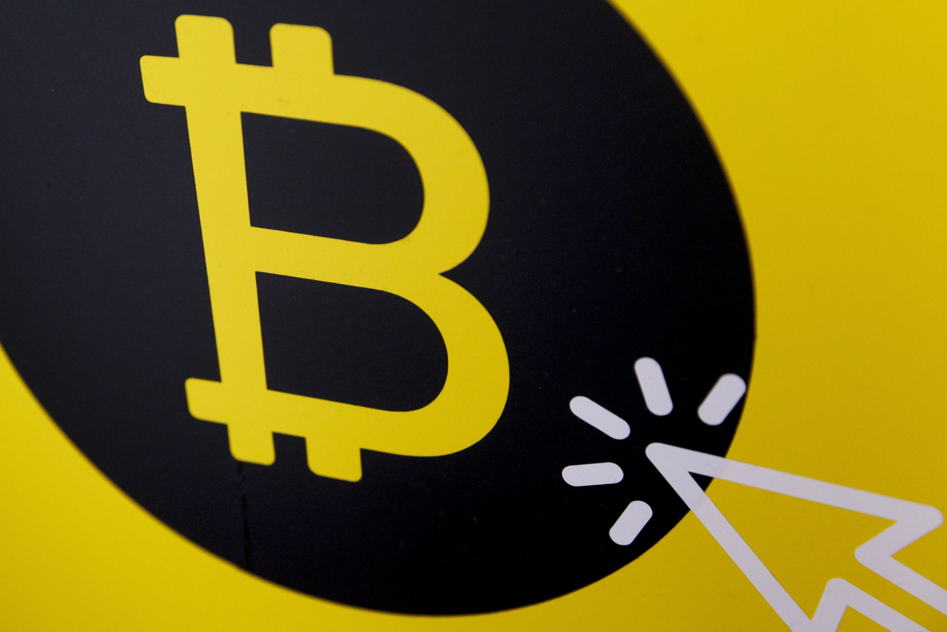 A Bitcoin logo
