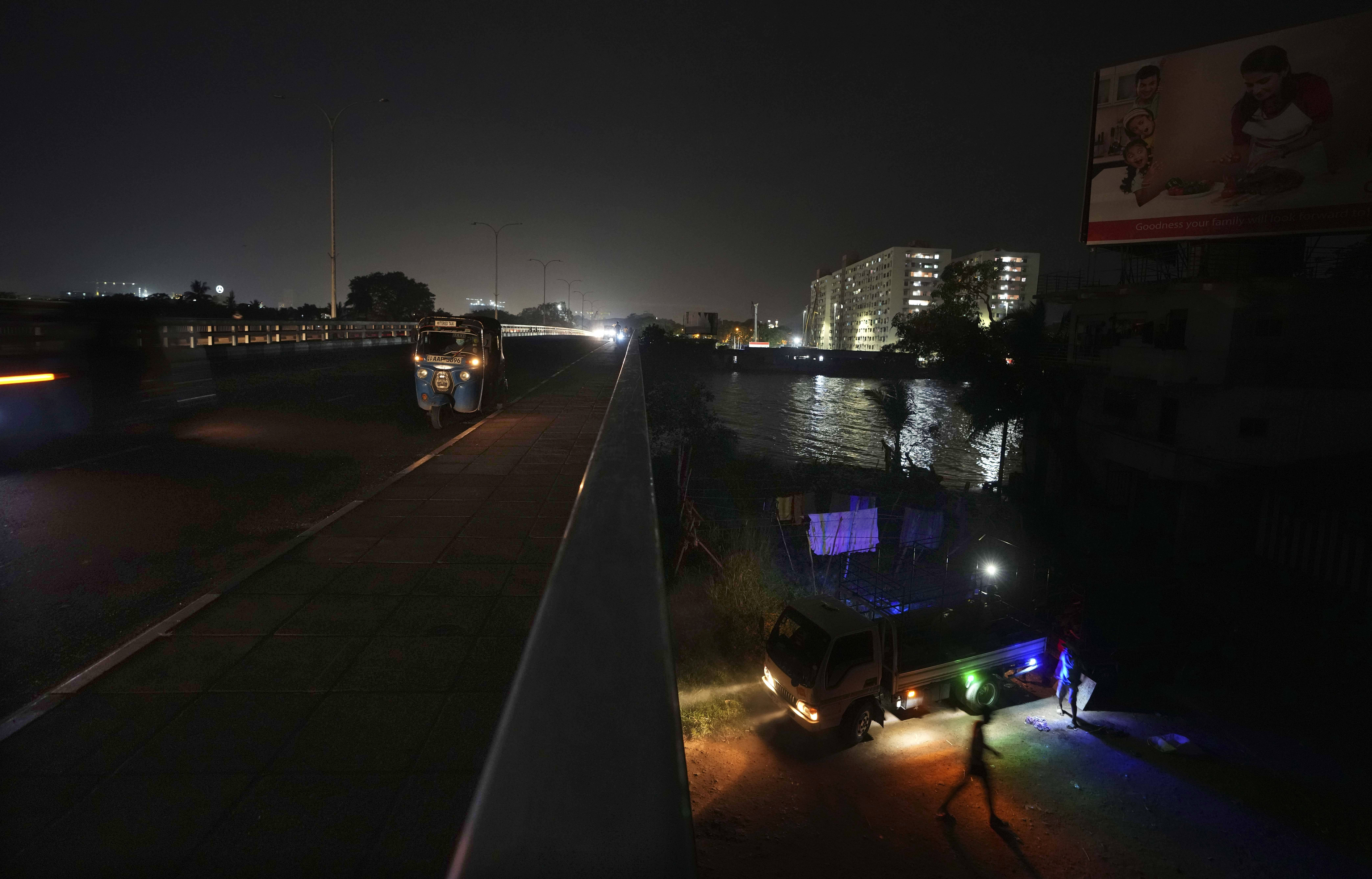 Sri Lanka's Japan friendship bridge, one of the entrance points to capital Colombo