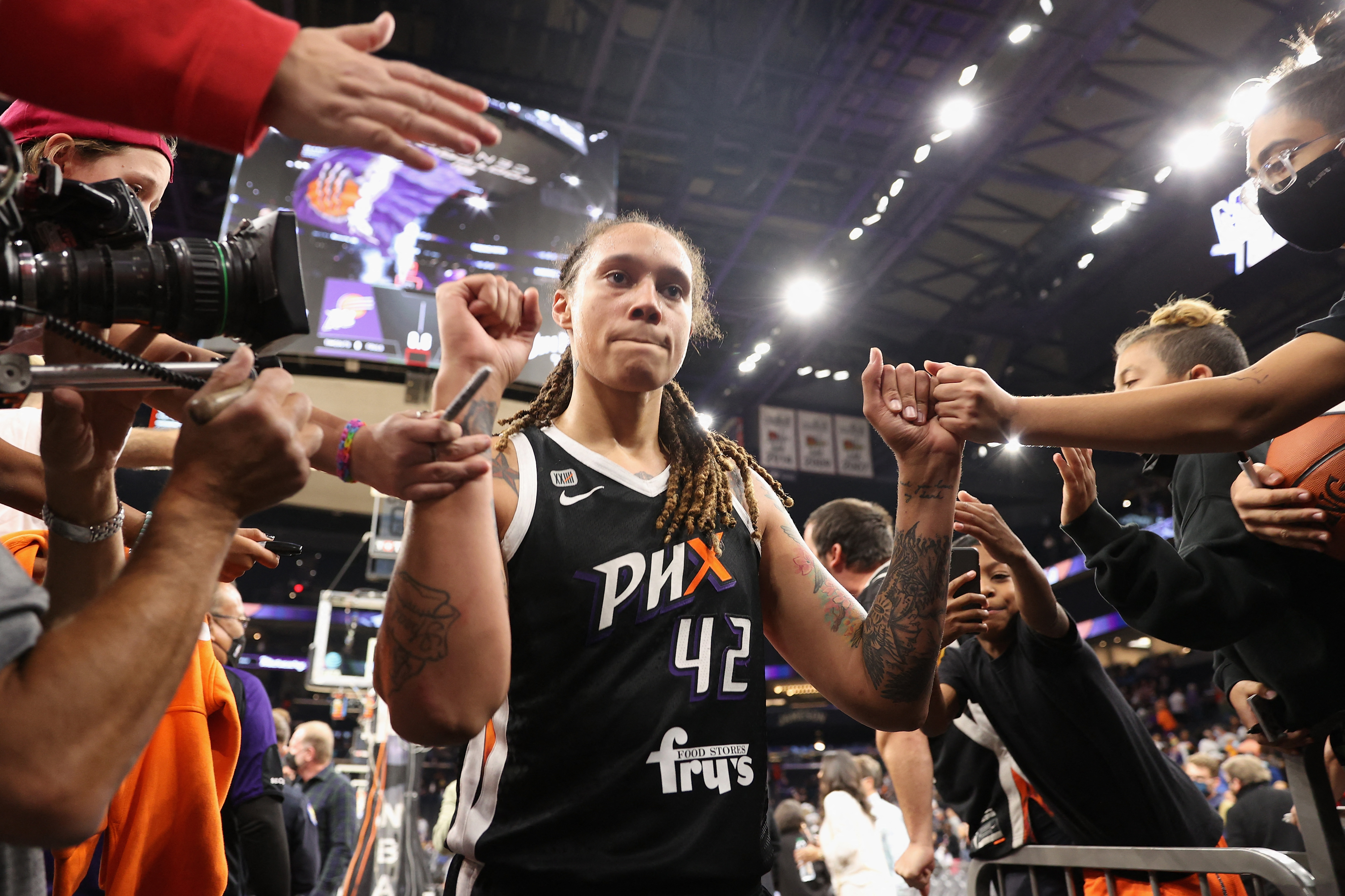The US State Department in May designated Griner as wrongfully detained