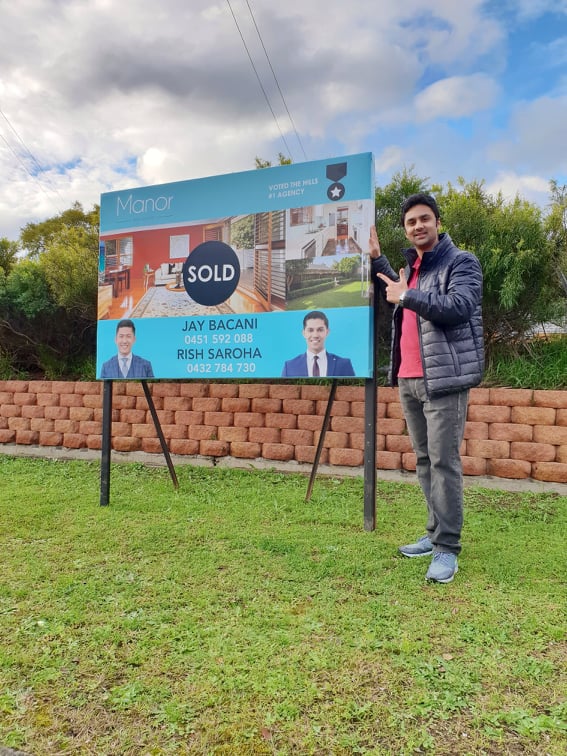 Shravan Nagesh is worried about higher repayments on the Sydney property he bought in 2020 [Courtesy of Shravan Nagesh]
